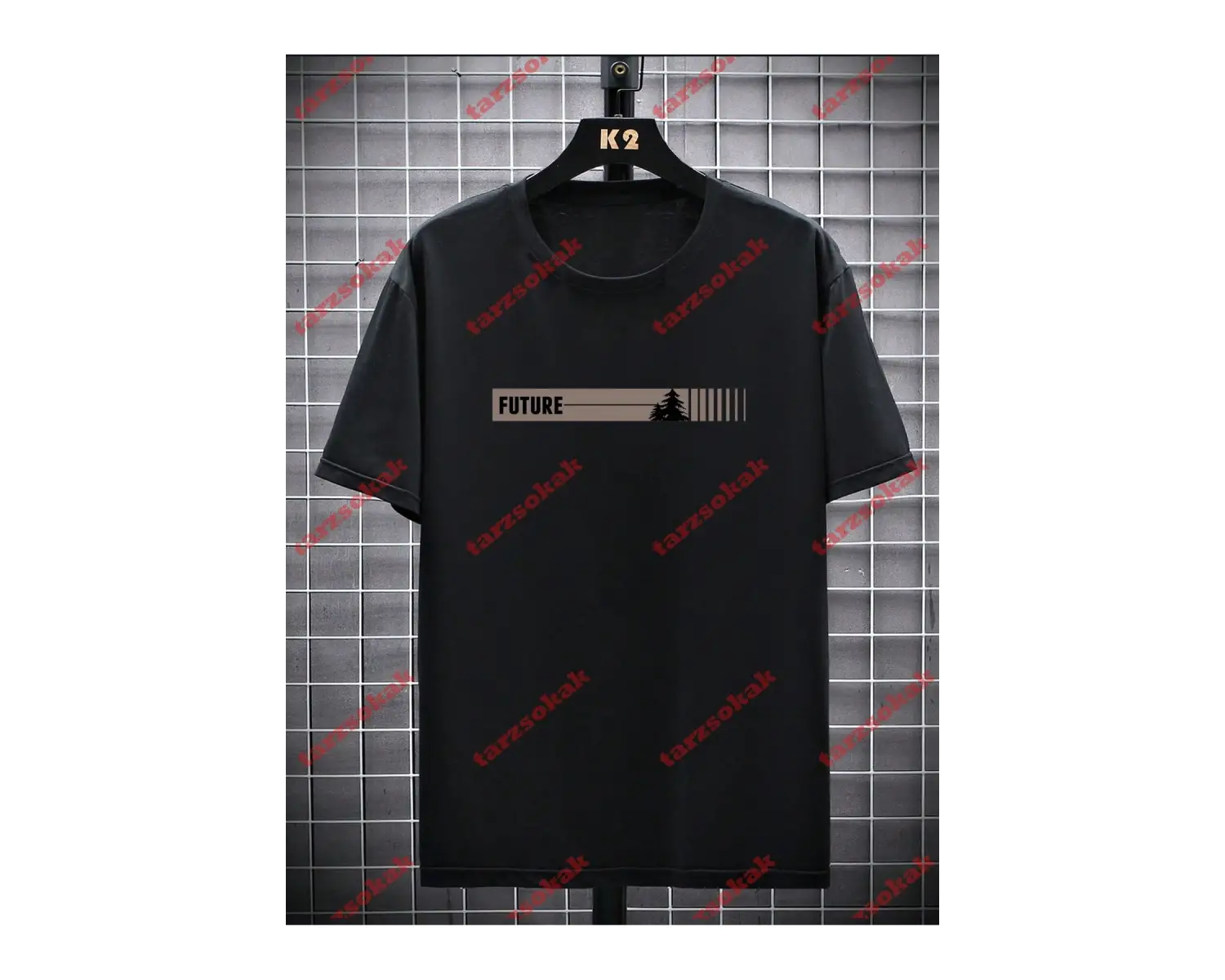 Model 3904 Erkek Yazlık Yuvarlak Yaka Kısa Kollu Günlük Tişört, Yaz