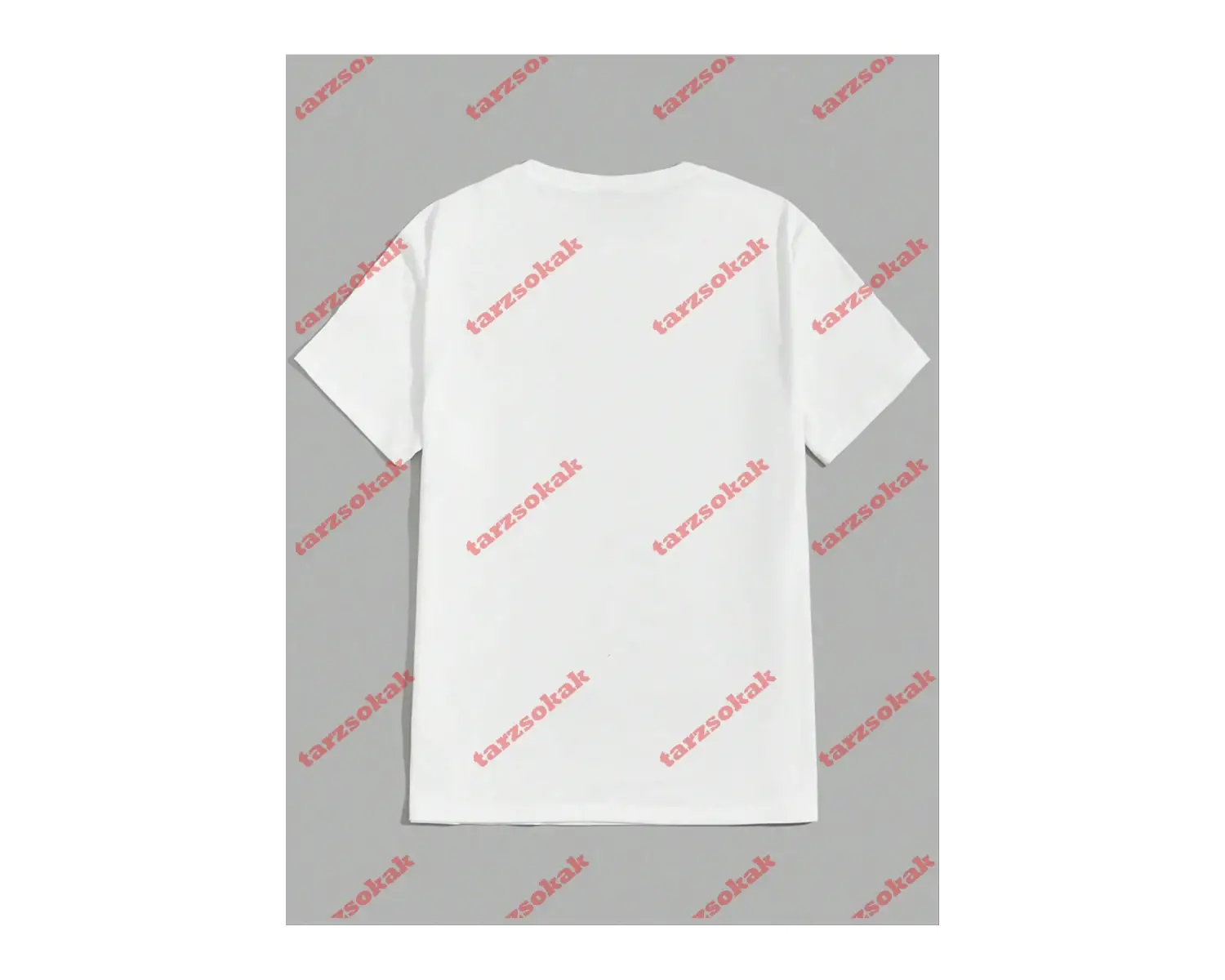 Model 3905 Erkek Yazlık Yuvarlak Yaka Kısa Kollu Günlük Tişört, Yaz