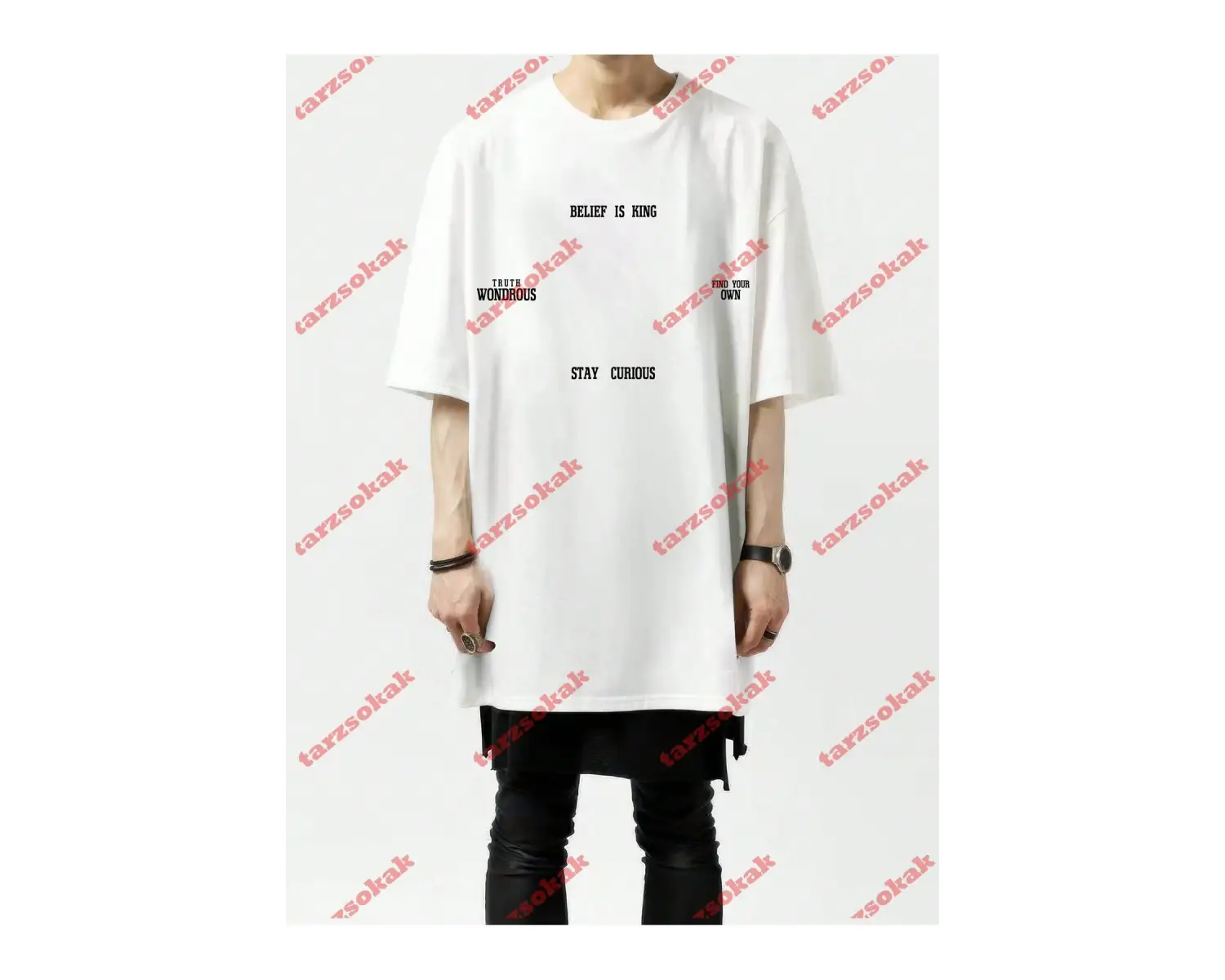 Model 3915 Erkek Yazlık Yuvarlak Yaka Kısa Kollu Günlük Tişört, Yaz