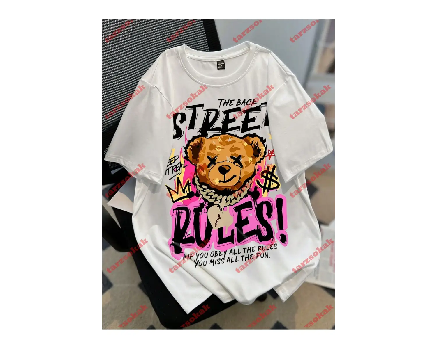 Model 3916 Erkek Yazlık Yuvarlak Yaka Kısa Kollu Günlük Tişört, Yaz