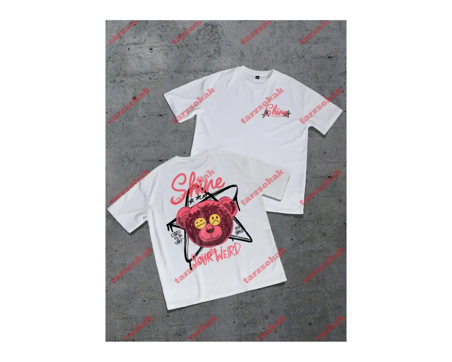 Model 3916 Erkek Yazlık Yuvarlak Yaka Kısa Kollu Günlük Tişört, Yaz