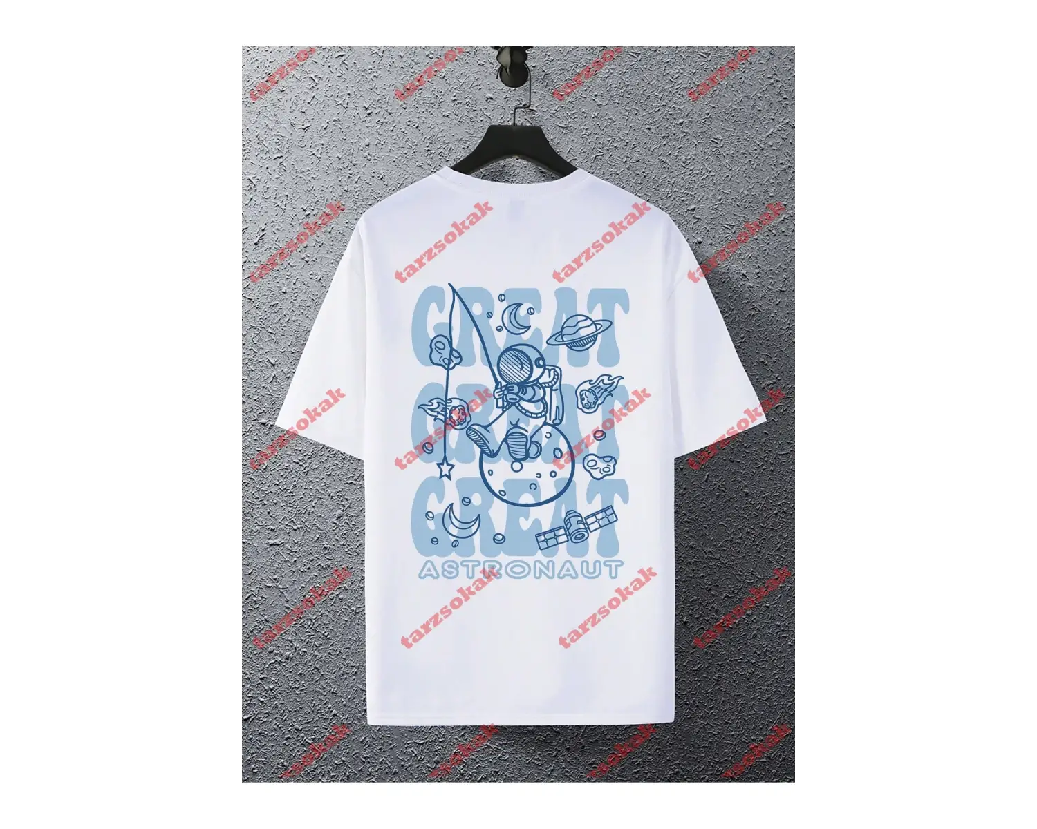 Model 3916 Erkek Yazlık Yuvarlak Yaka Kısa Kollu Günlük Tişört, Yaz