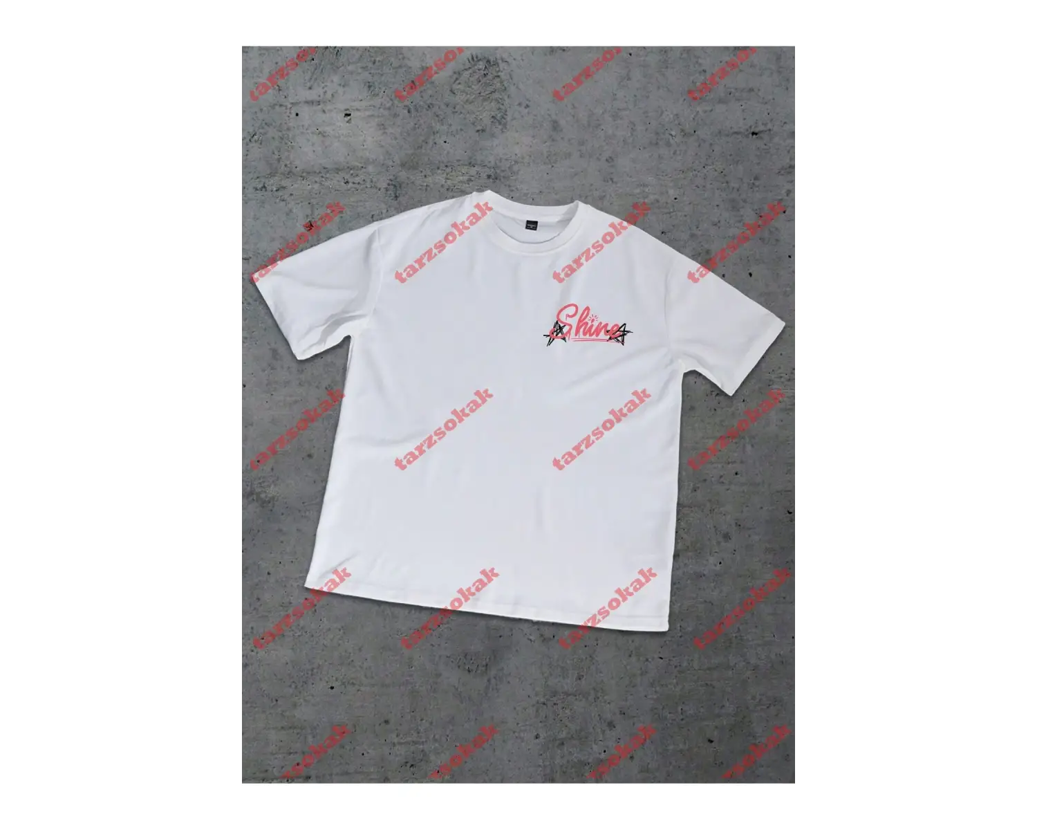 Model 3916 Erkek Yazlık Yuvarlak Yaka Kısa Kollu Günlük Tişört, Yaz