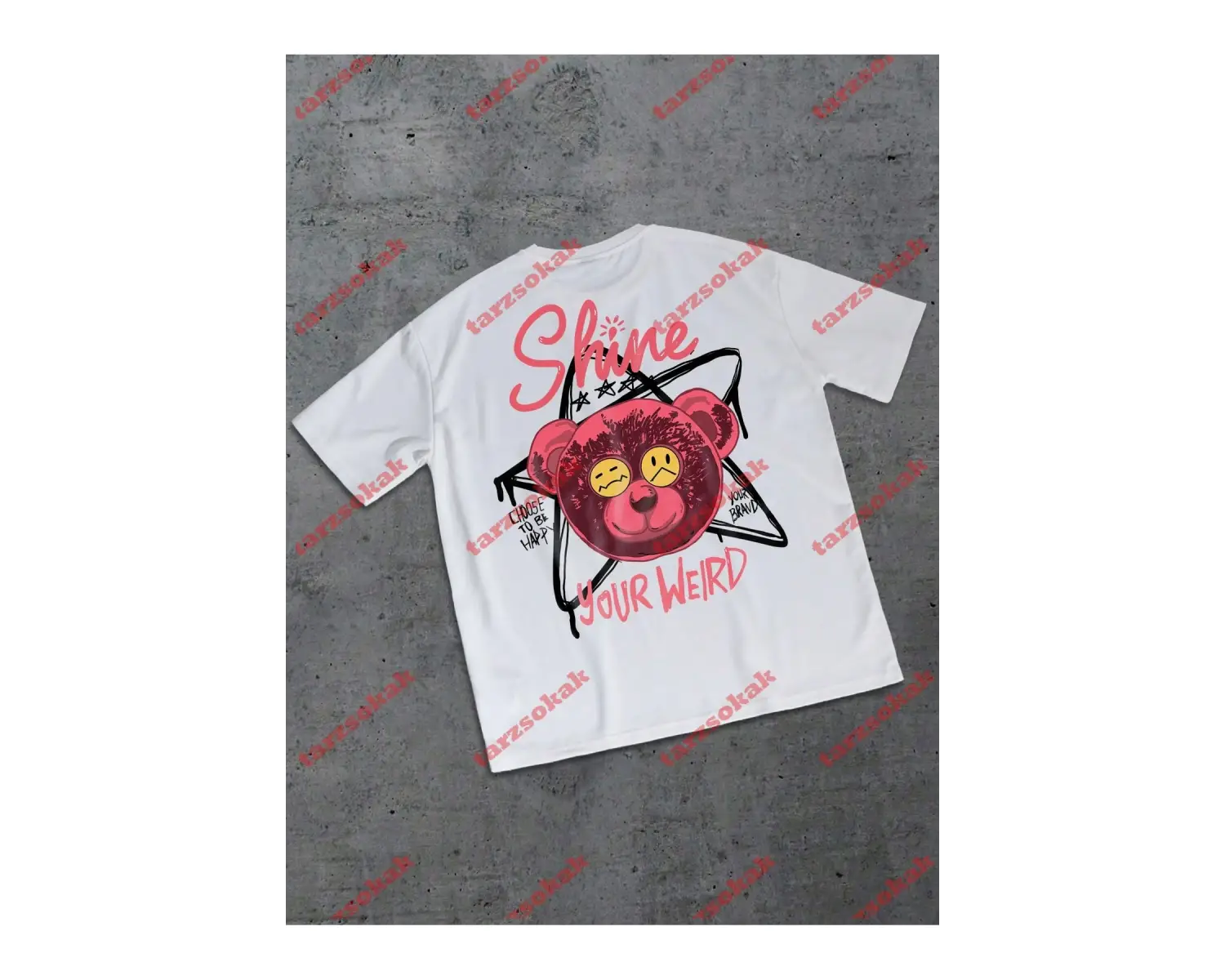 Model 3916 Erkek Yazlık Yuvarlak Yaka Kısa Kollu Günlük Tişört, Yaz