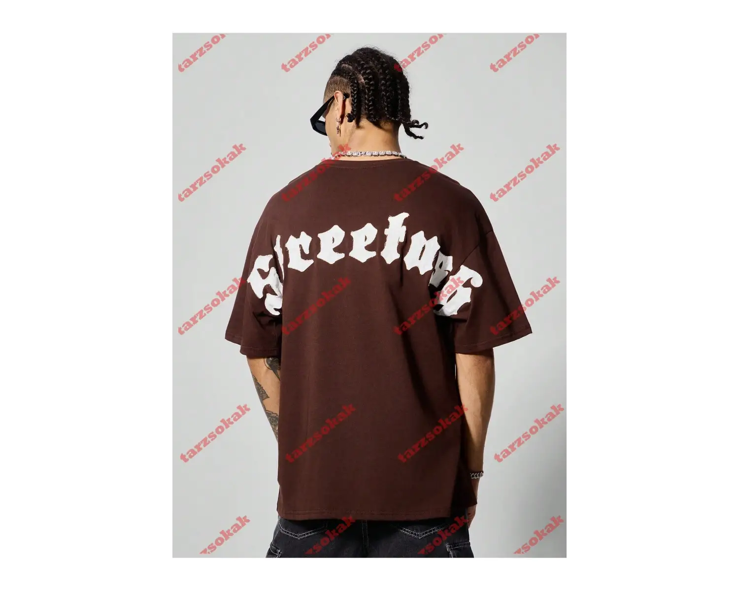 Model 3919 Erkek Yazlık Yuvarlak Yaka Kısa Kollu Günlük Tişört, Yaz