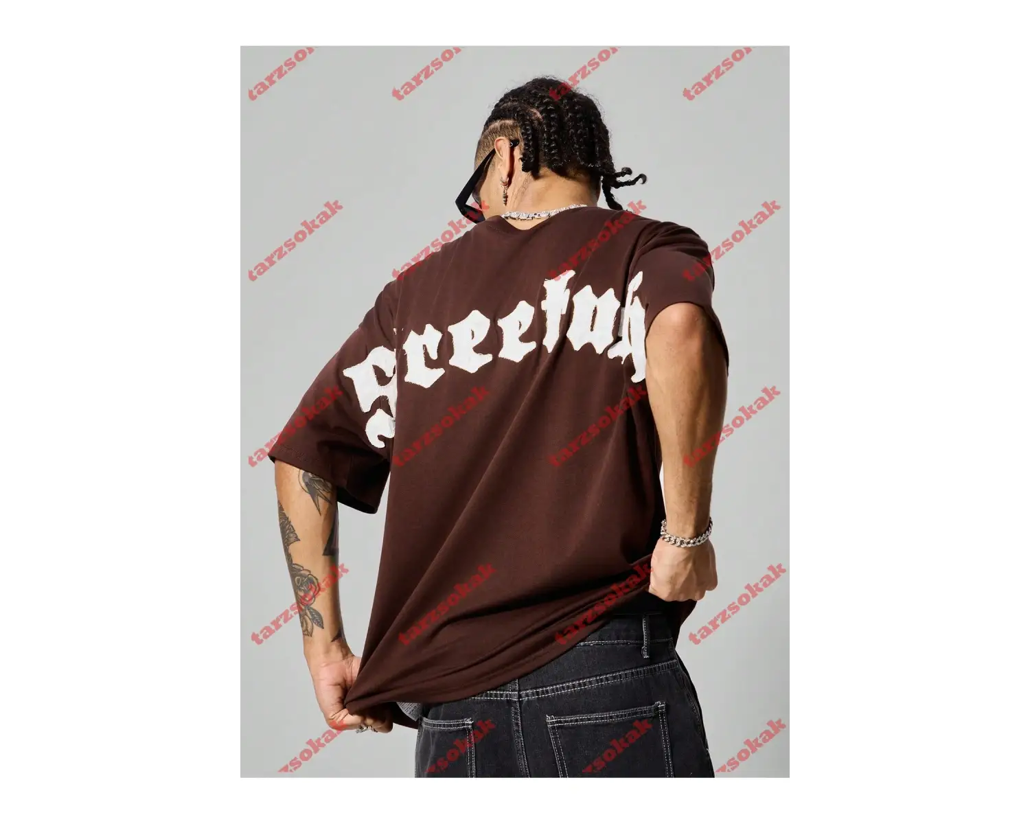 Model 3919 Erkek Yazlık Yuvarlak Yaka Kısa Kollu Günlük Tişört, Yaz