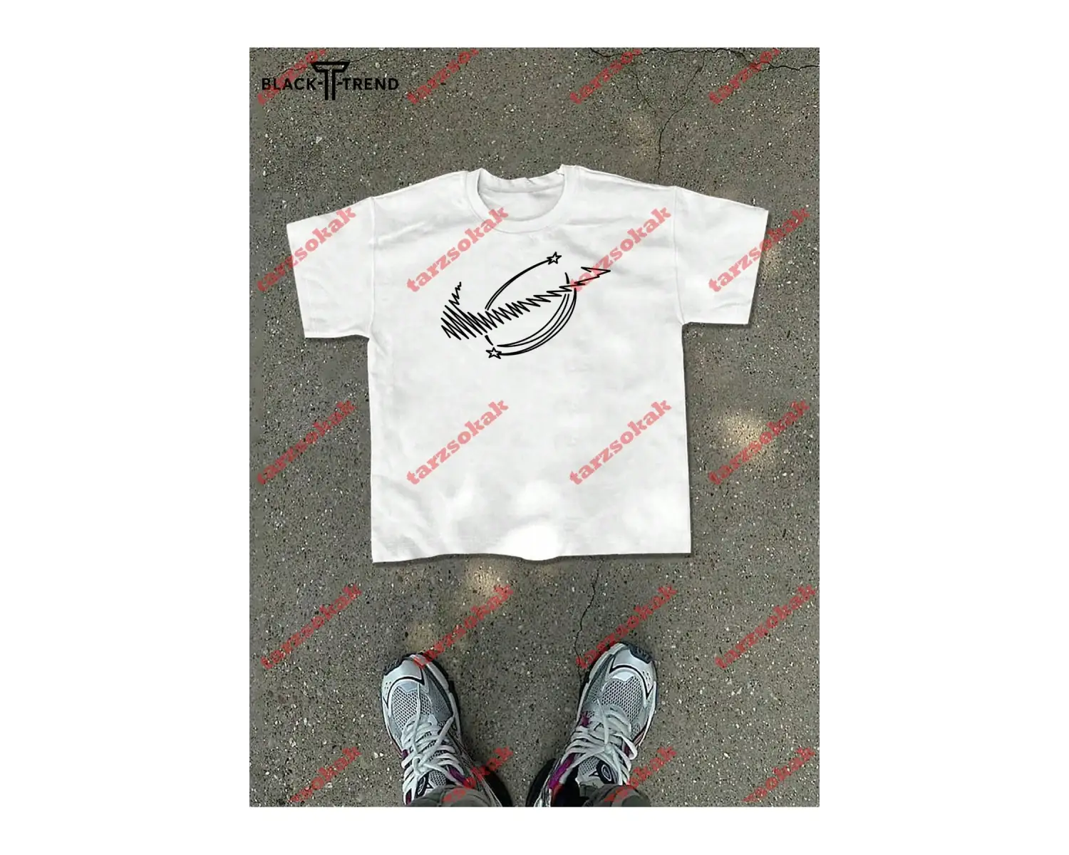 Model 3921 Erkek Yazlık Yuvarlak Yaka Kısa Kollu Günlük Tişört, Yaz