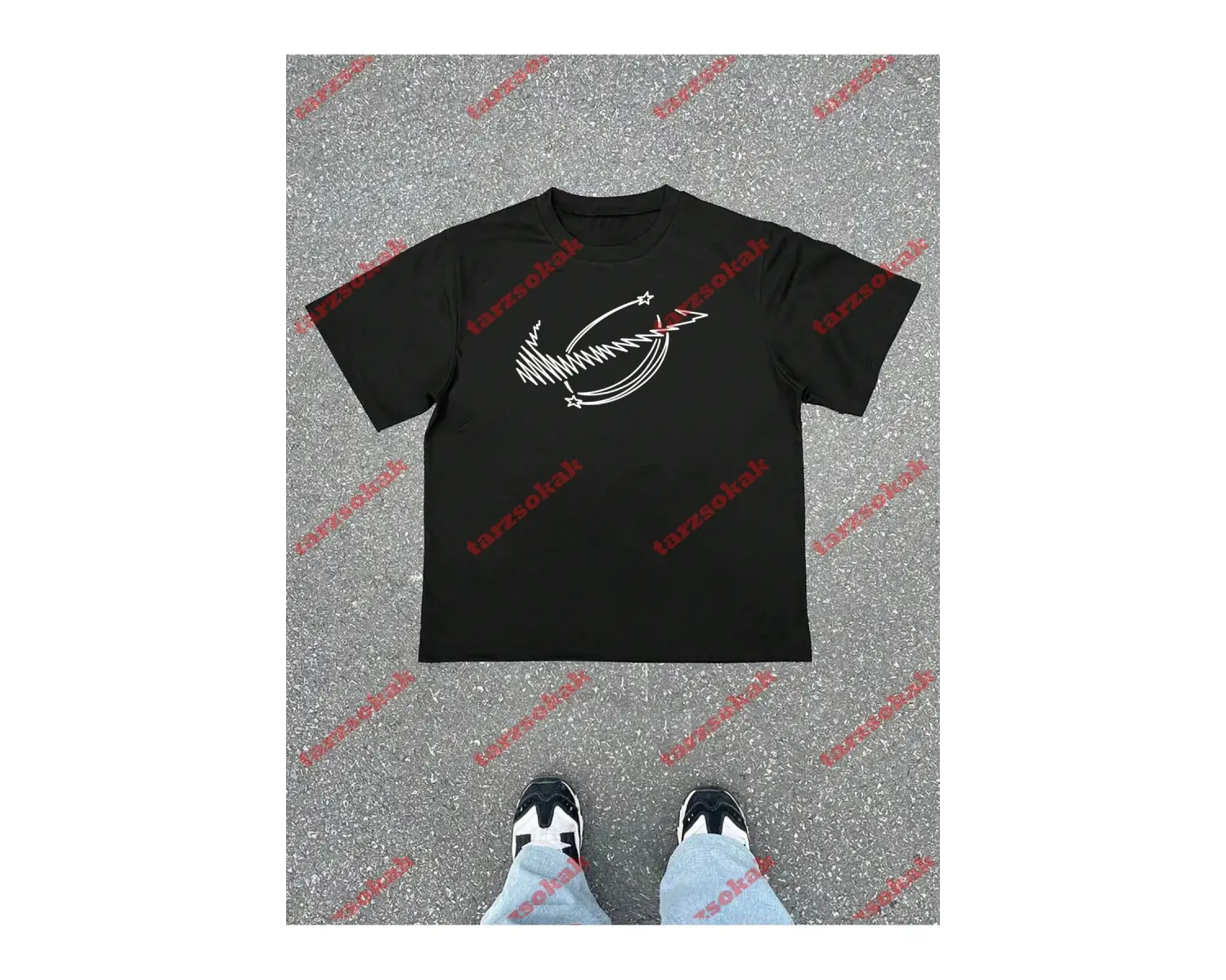 Model 3921 Erkek Yazlık Yuvarlak Yaka Kısa Kollu Günlük Tişört, Yaz