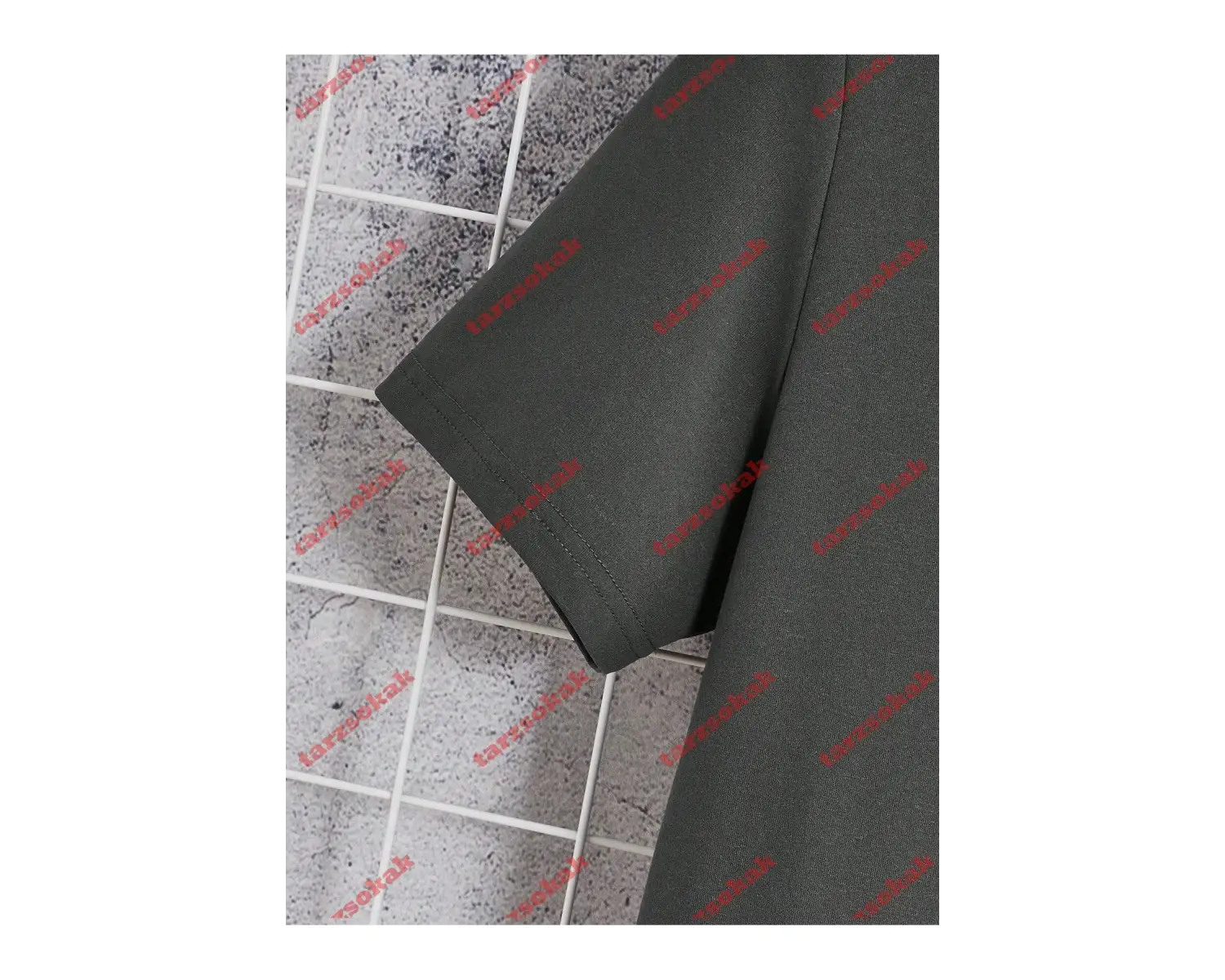 Model 3923 Erkek Yazlık Yuvarlak Yaka Kısa Kollu Günlük Tişört, Yaz