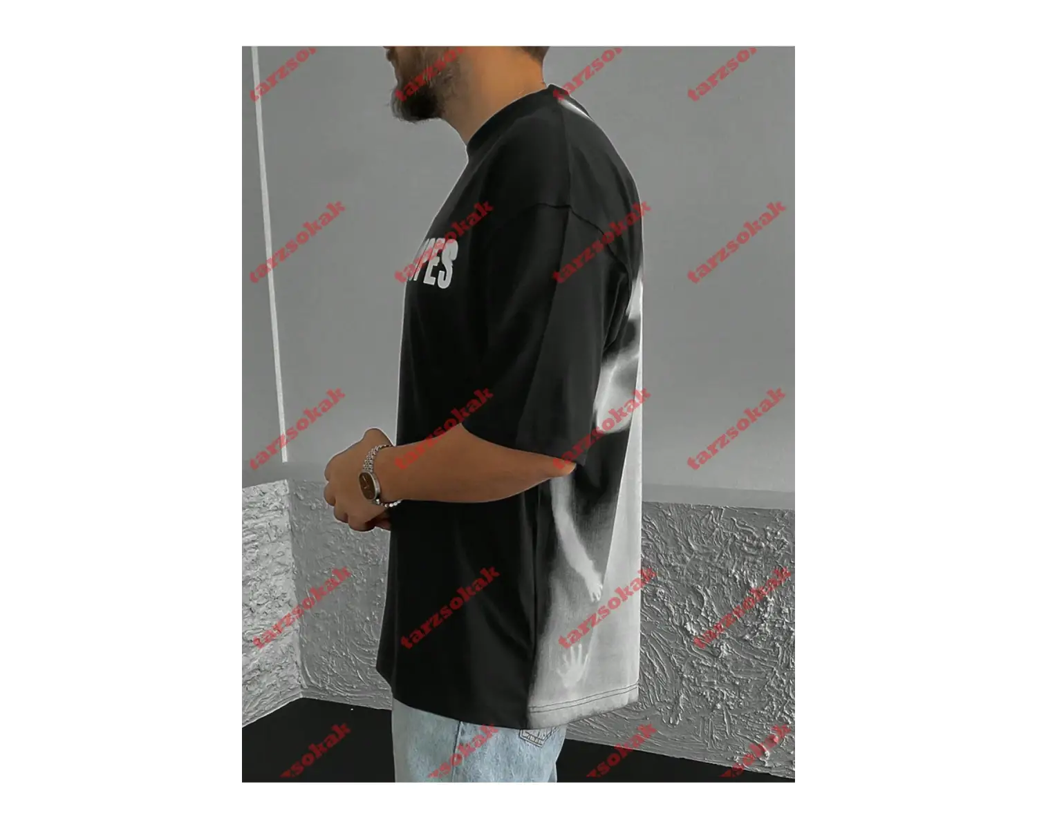 Model 3933 Erkek Yazlık Yuvarlak Yaka Kısa Kollu Günlük Tişört, Yaz