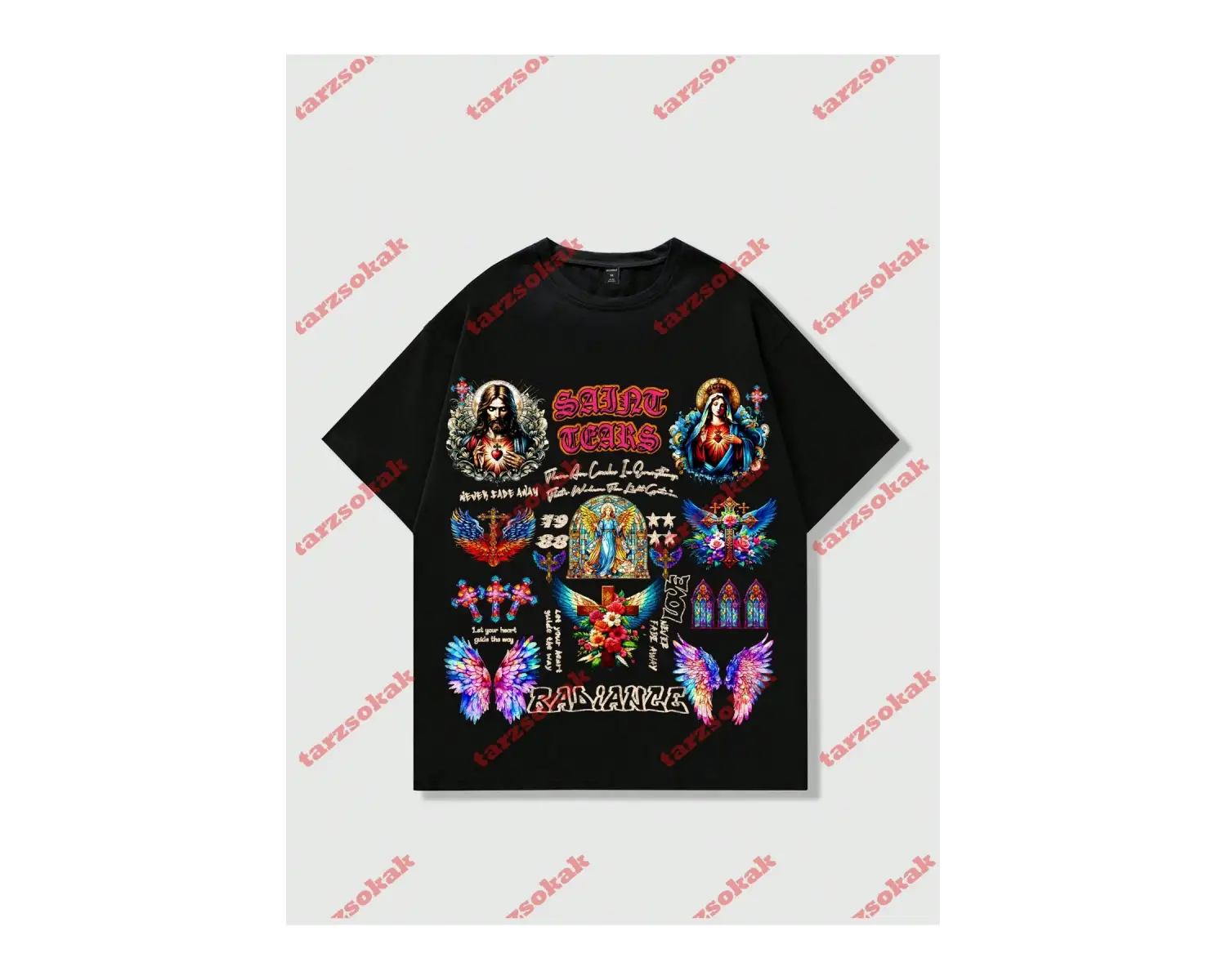 Model 3934 Erkek Yazlık Yuvarlak Yaka Kısa Kollu Günlük Tişört, Yaz