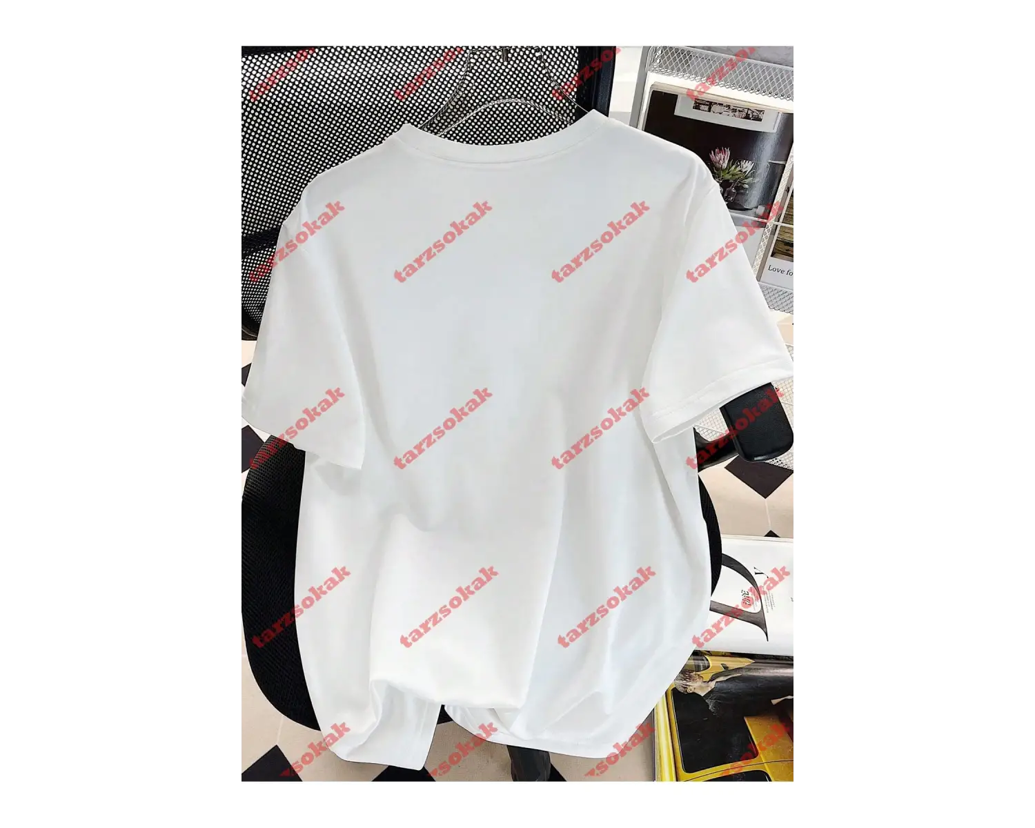 Model 3940 Erkek Yazlık Yuvarlak Yaka Kısa Kollu Günlük Tişört, Yaz