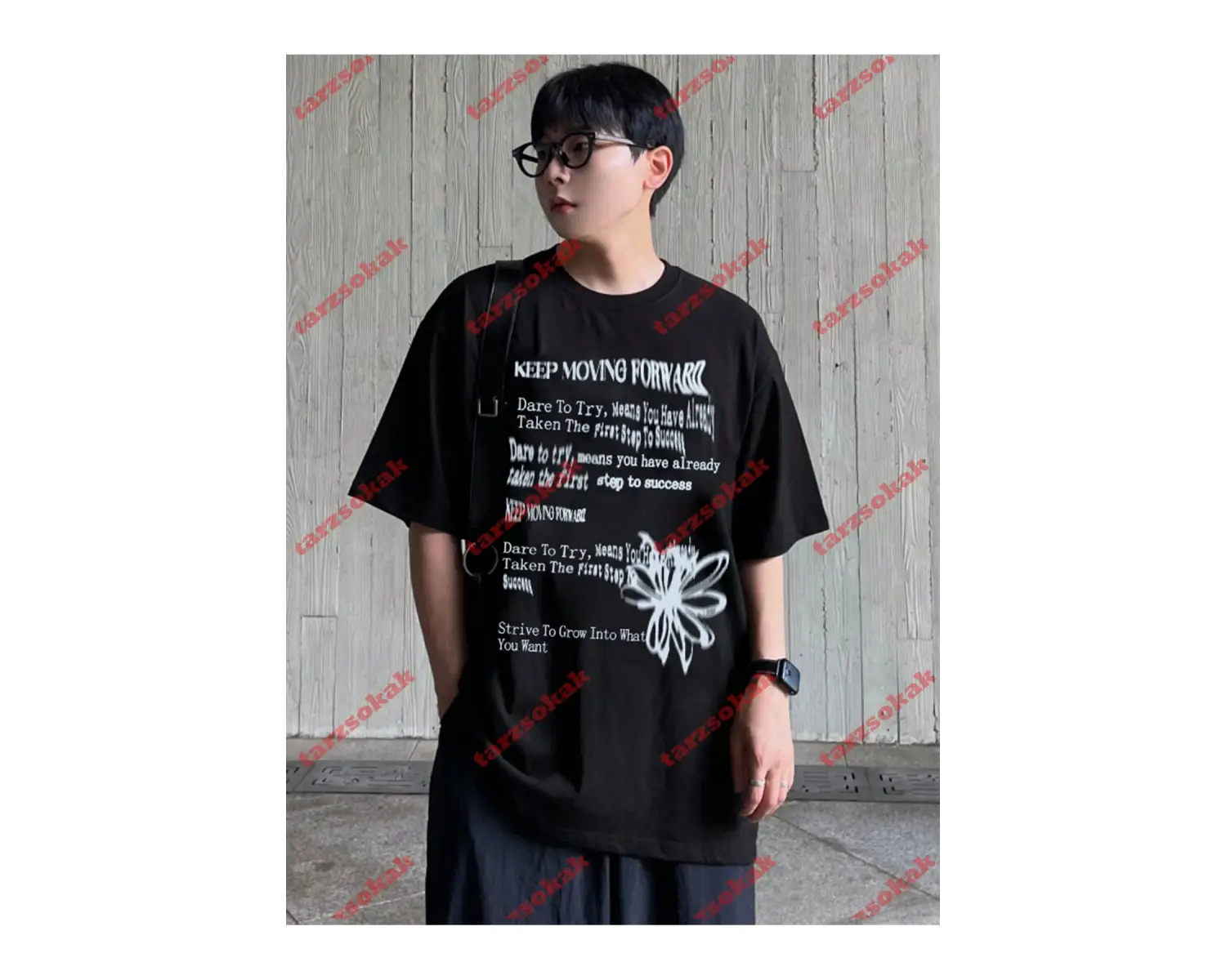 Model 3943 Erkek Yazlık Yuvarlak Yaka Kısa Kollu Günlük Tişört, Yaz