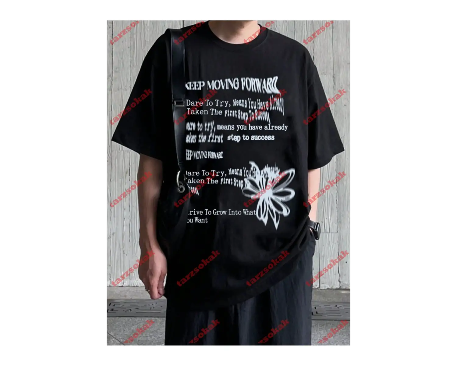 Model 3943 Erkek Yazlık Yuvarlak Yaka Kısa Kollu Günlük Tişört, Yaz