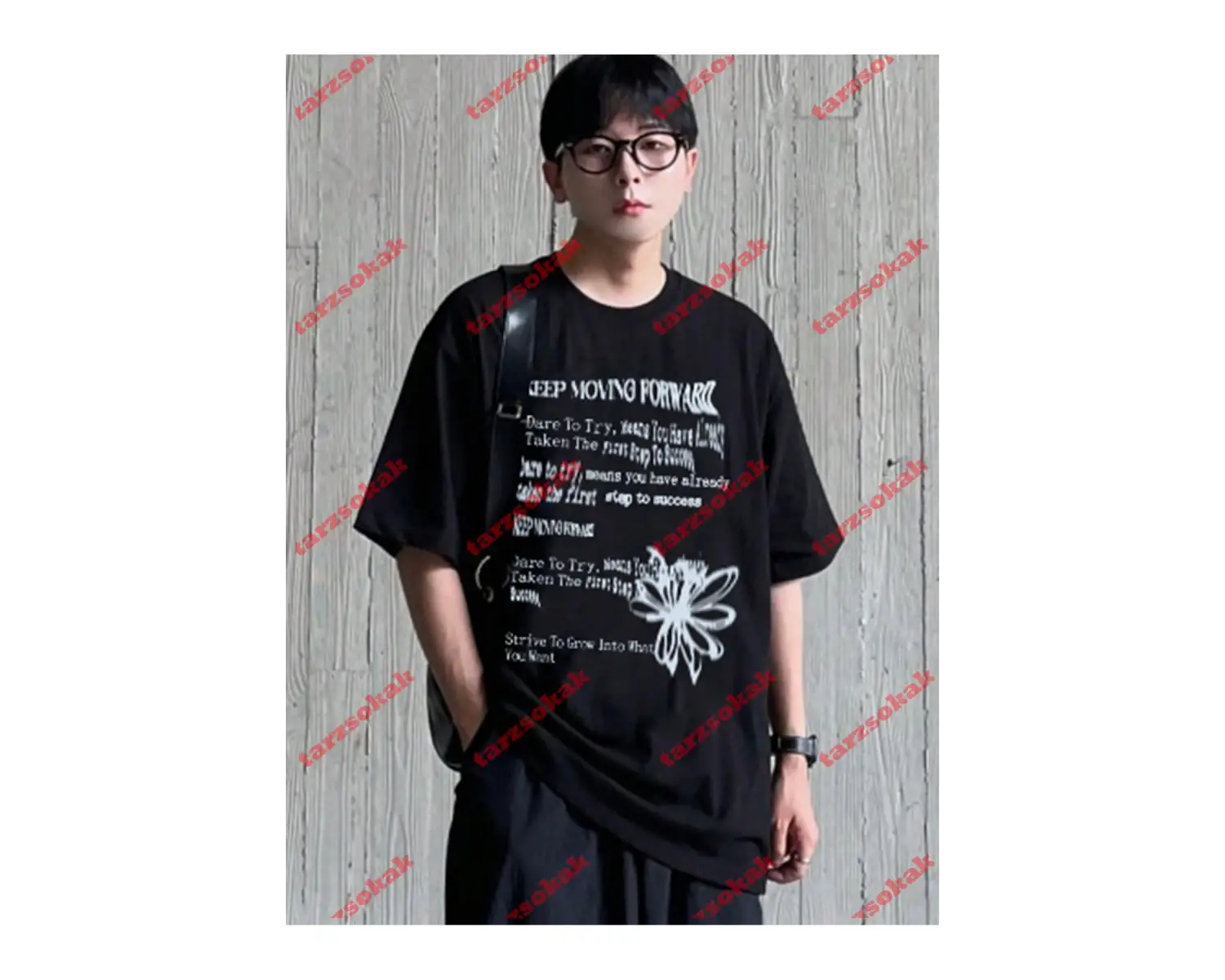 Model 3943 Erkek Yazlık Yuvarlak Yaka Kısa Kollu Günlük Tişört, Yaz