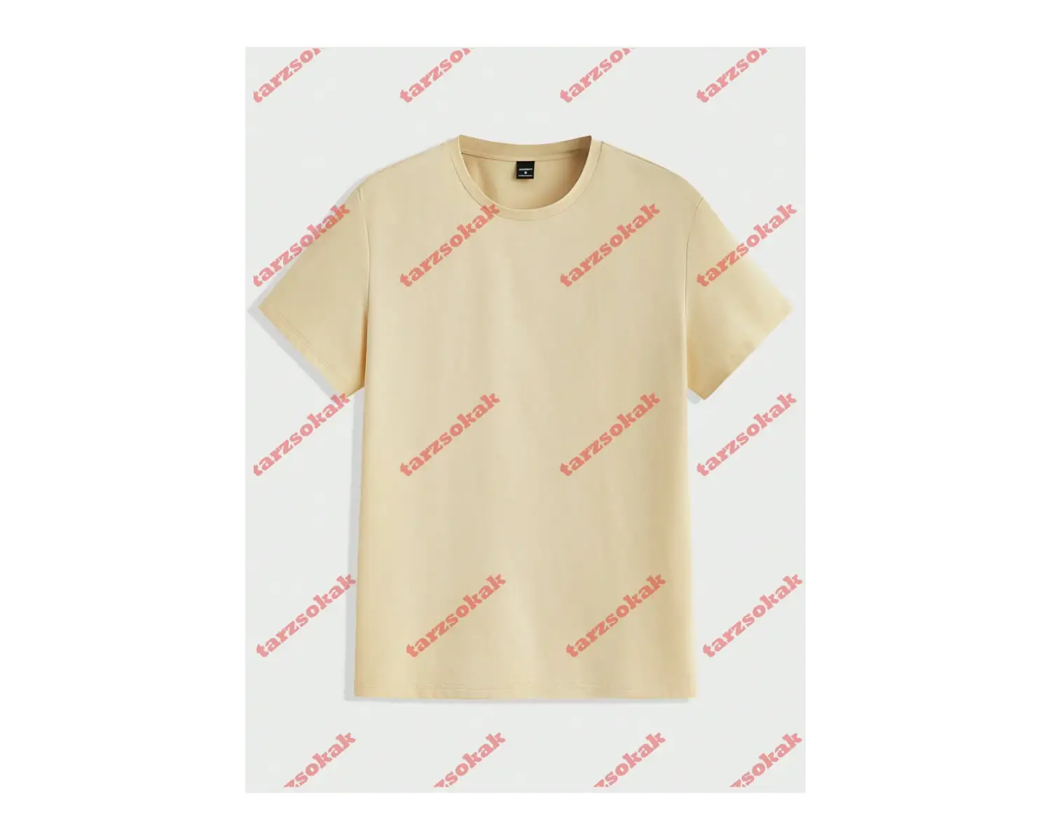 Model 3958 Erkek Yazlık Yuvarlak Yaka Kısa Kollu Günlük Tişört, Yaz