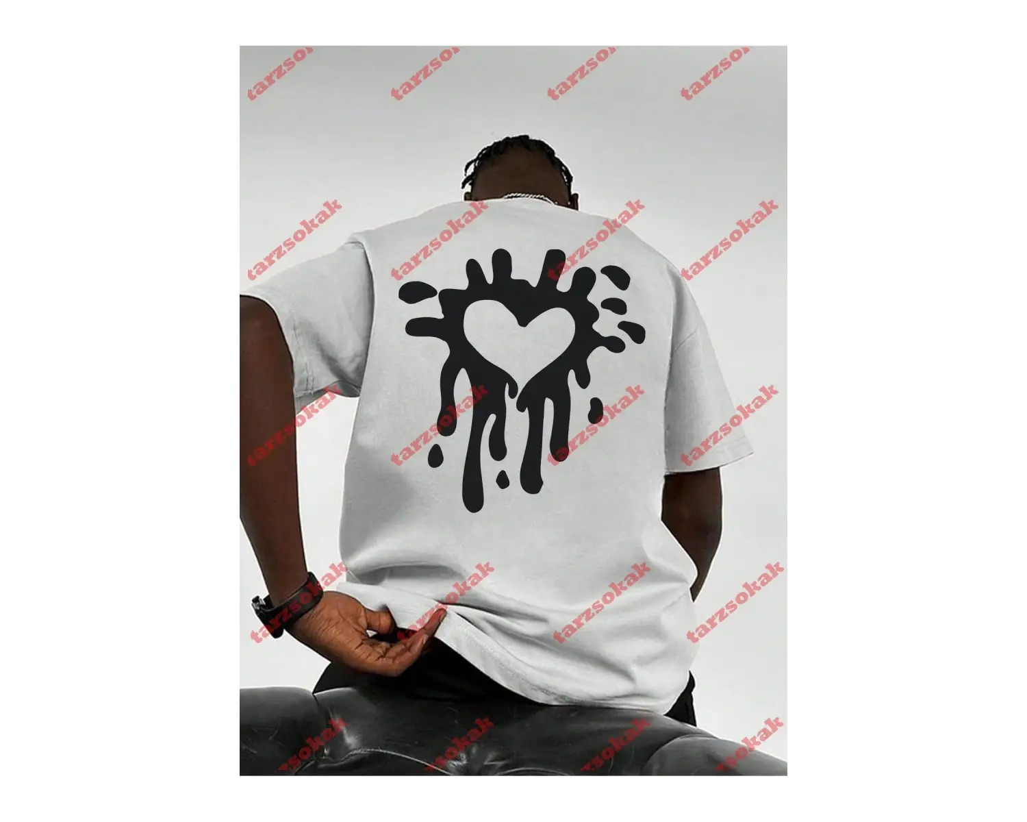 Model 3965 Erkek Yazlık Yuvarlak Yaka Kısa Kollu Günlük Tişört, Yaz