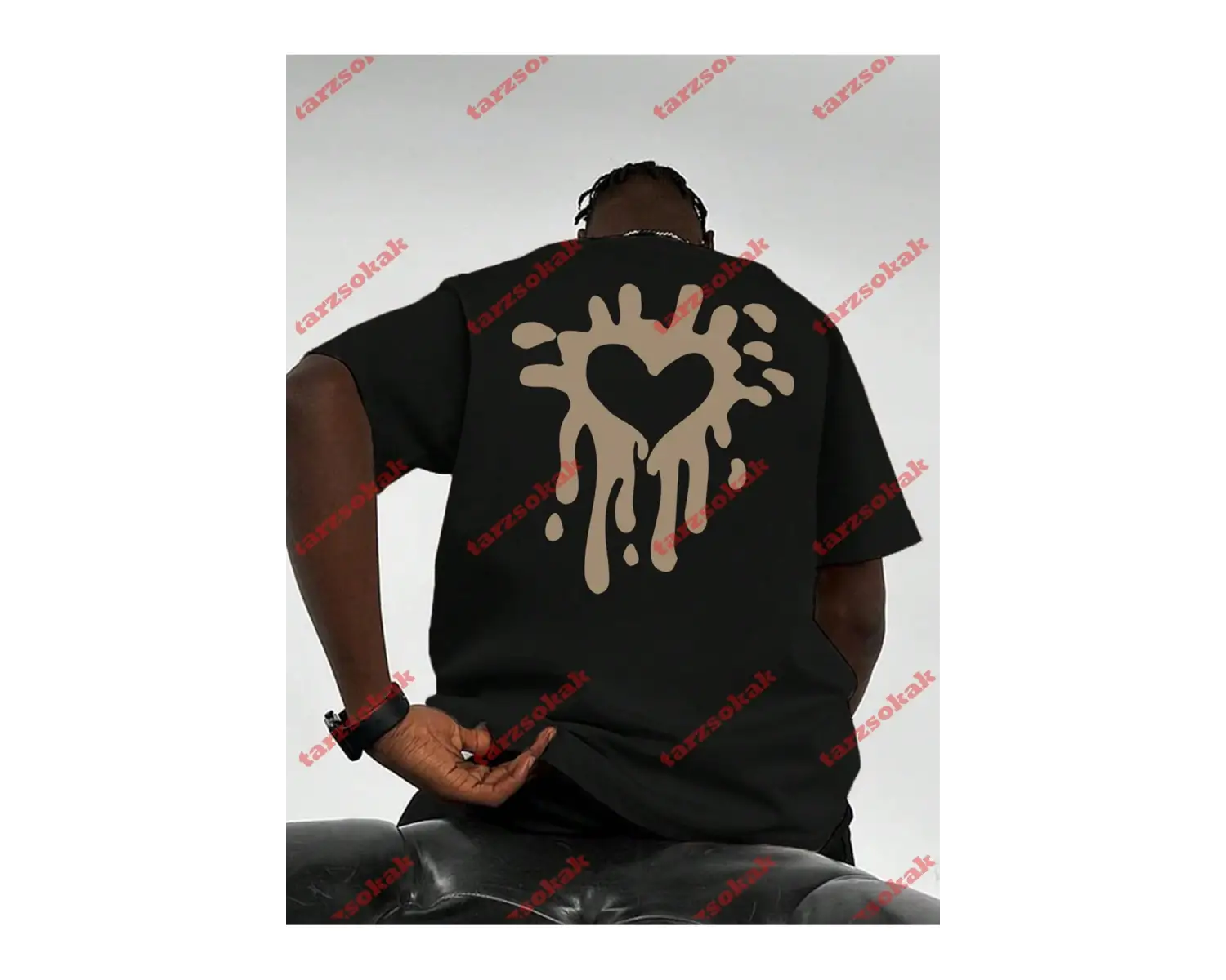 Model 3965 Erkek Yazlık Yuvarlak Yaka Kısa Kollu Günlük Tişört, Yaz