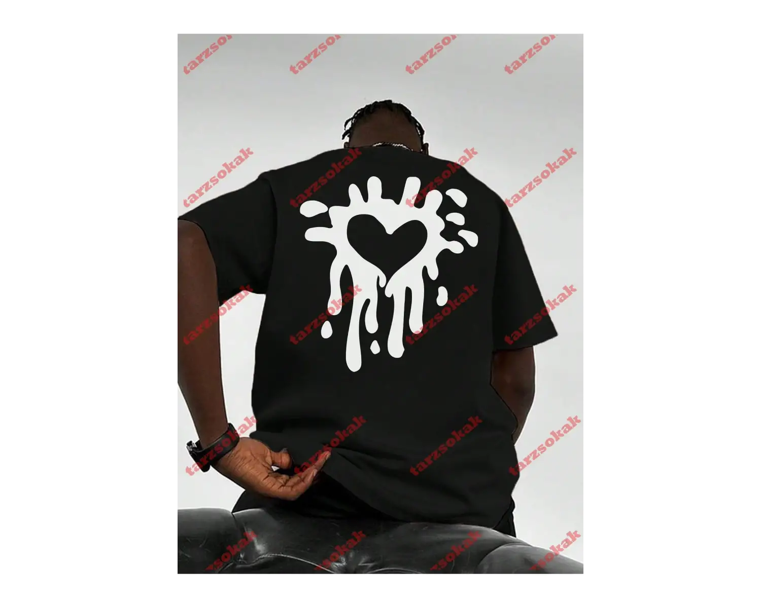 Model 3965 Erkek Yazlık Yuvarlak Yaka Kısa Kollu Günlük Tişört, Yaz