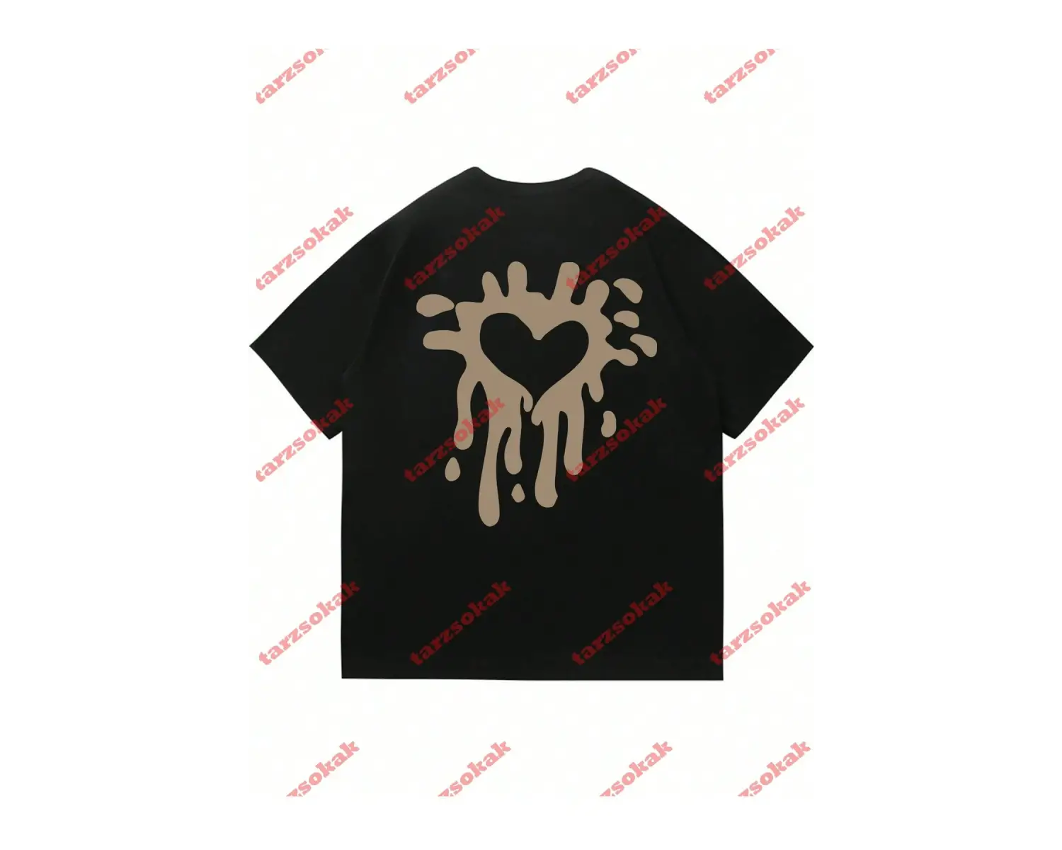 Model 3965 Erkek Yazlık Yuvarlak Yaka Kısa Kollu Günlük Tişört, Yaz