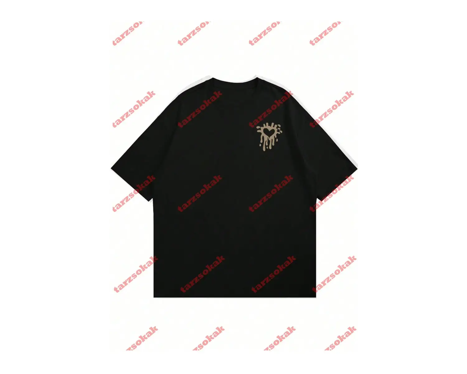 Model 3965 Erkek Yazlık Yuvarlak Yaka Kısa Kollu Günlük Tişört, Yaz