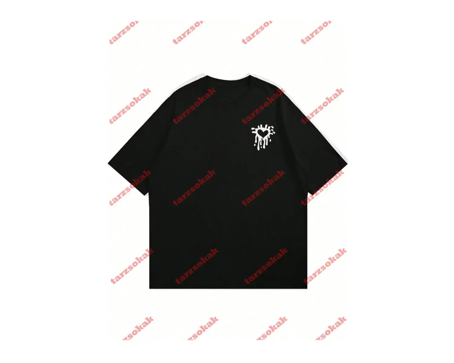 Model 3965 Erkek Yazlık Yuvarlak Yaka Kısa Kollu Günlük Tişört, Yaz