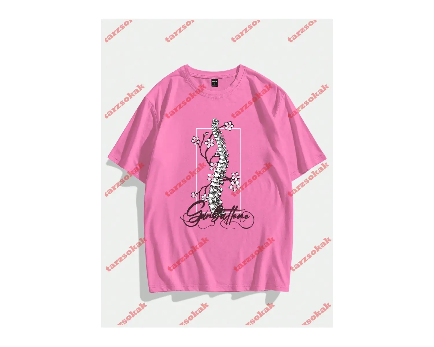 Model 3969 Erkek Yazlık Yuvarlak Yaka Kısa Kollu Günlük Tişört, Yaz