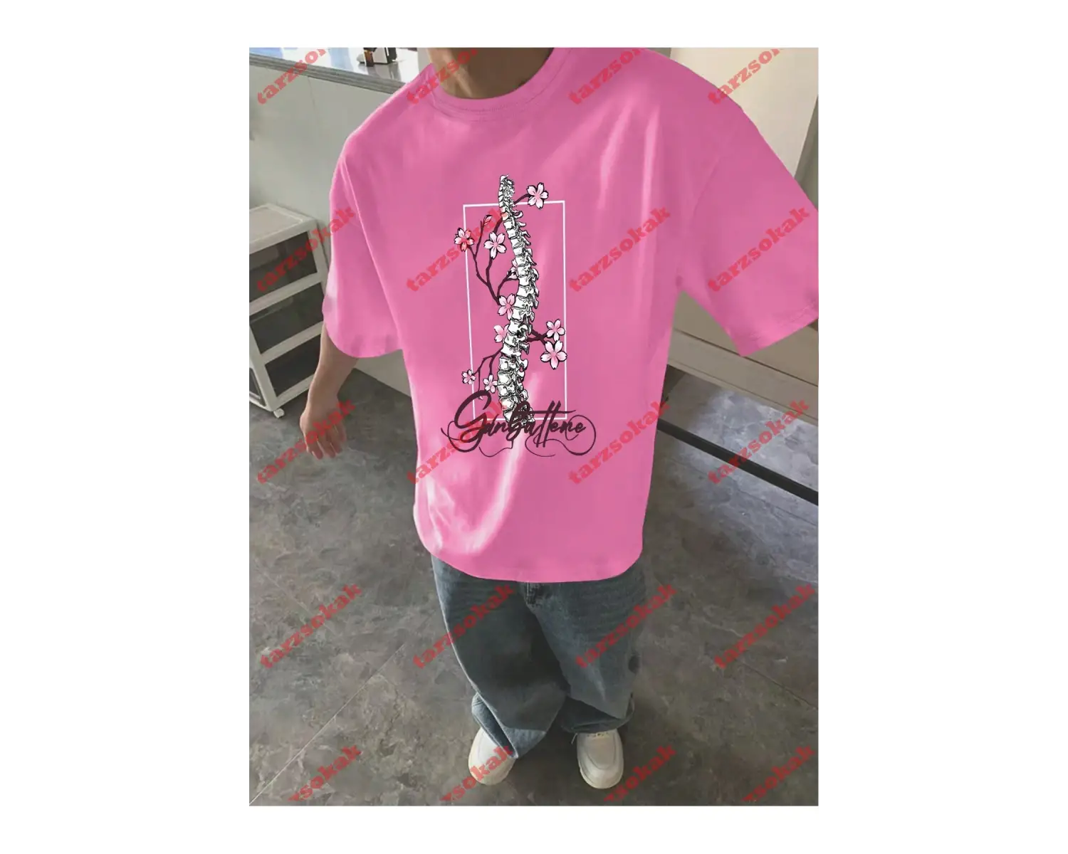 Model 3969 Erkek Yazlık Yuvarlak Yaka Kısa Kollu Günlük Tişört, Yaz