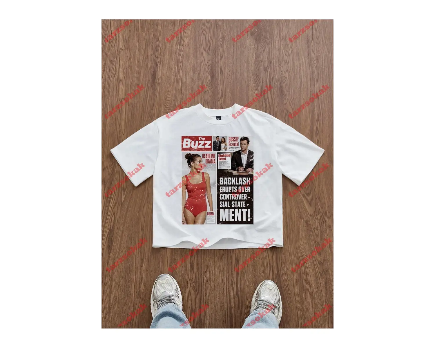 Model 3971 Erkek Yazlık Yuvarlak Yaka Kısa Kollu Günlük Tişört, Yaz