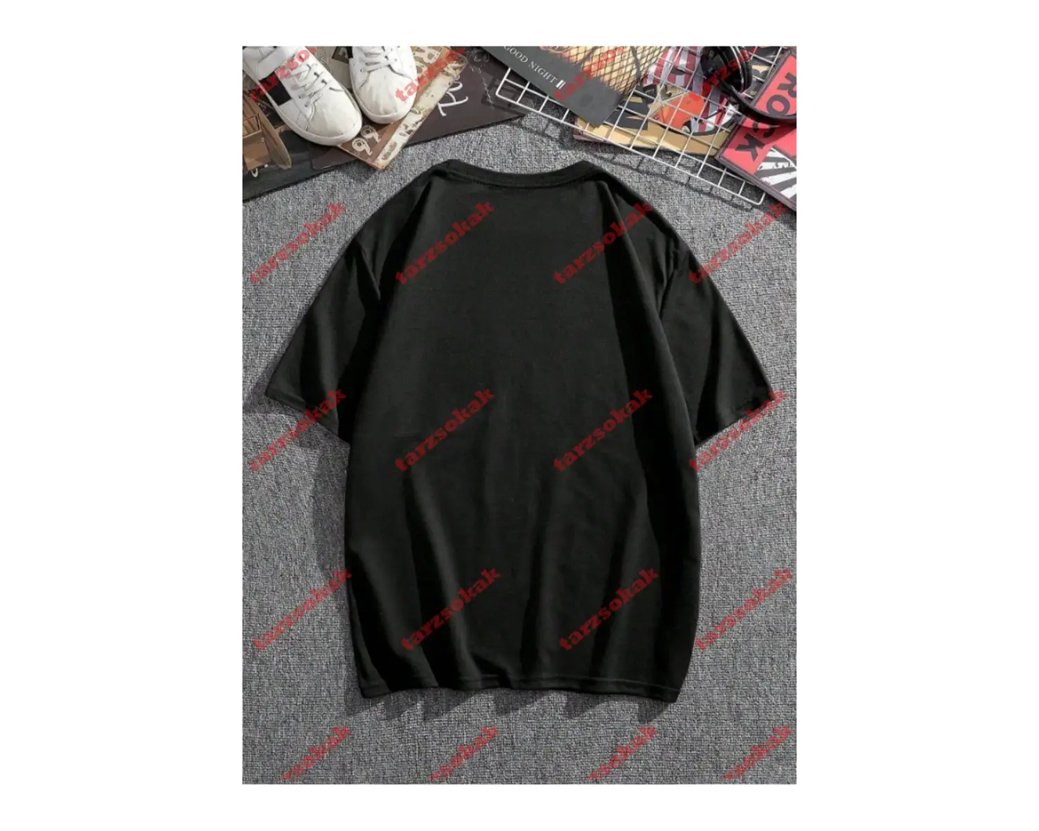 Model 3972 Erkek Yazlık Yuvarlak Yaka Kısa Kollu Günlük Tişört, Yaz