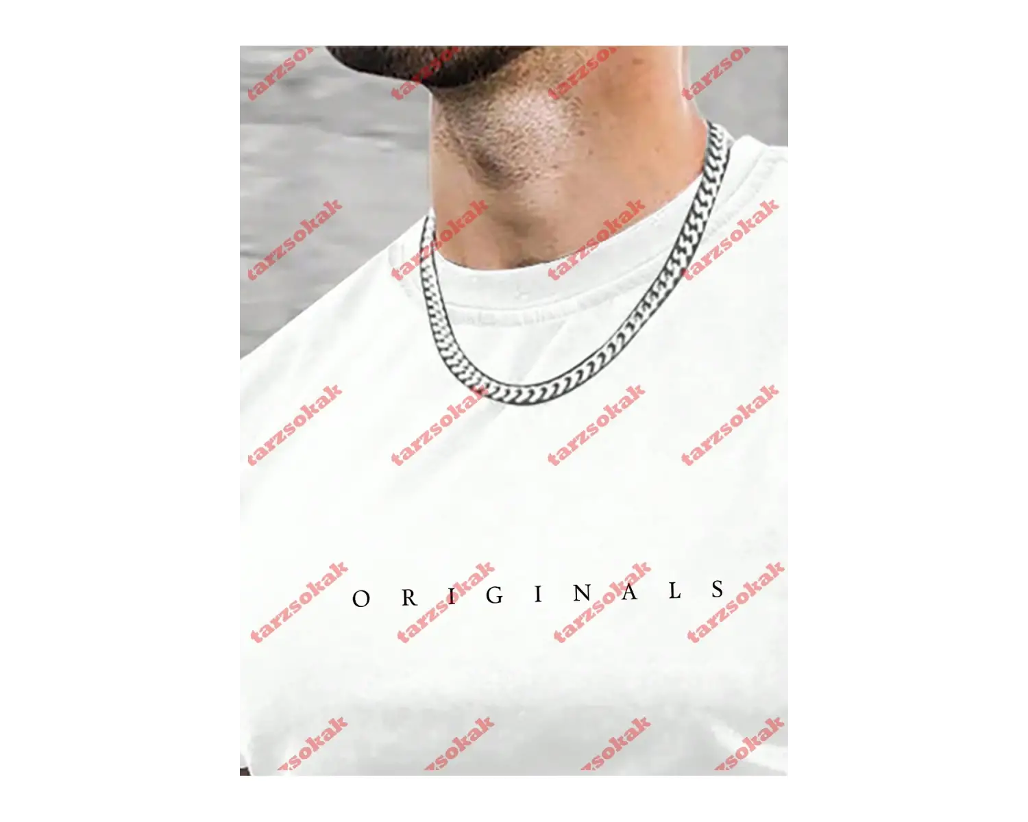 Model 3972 Erkek Yazlık Yuvarlak Yaka Kısa Kollu Günlük Tişört, Yaz