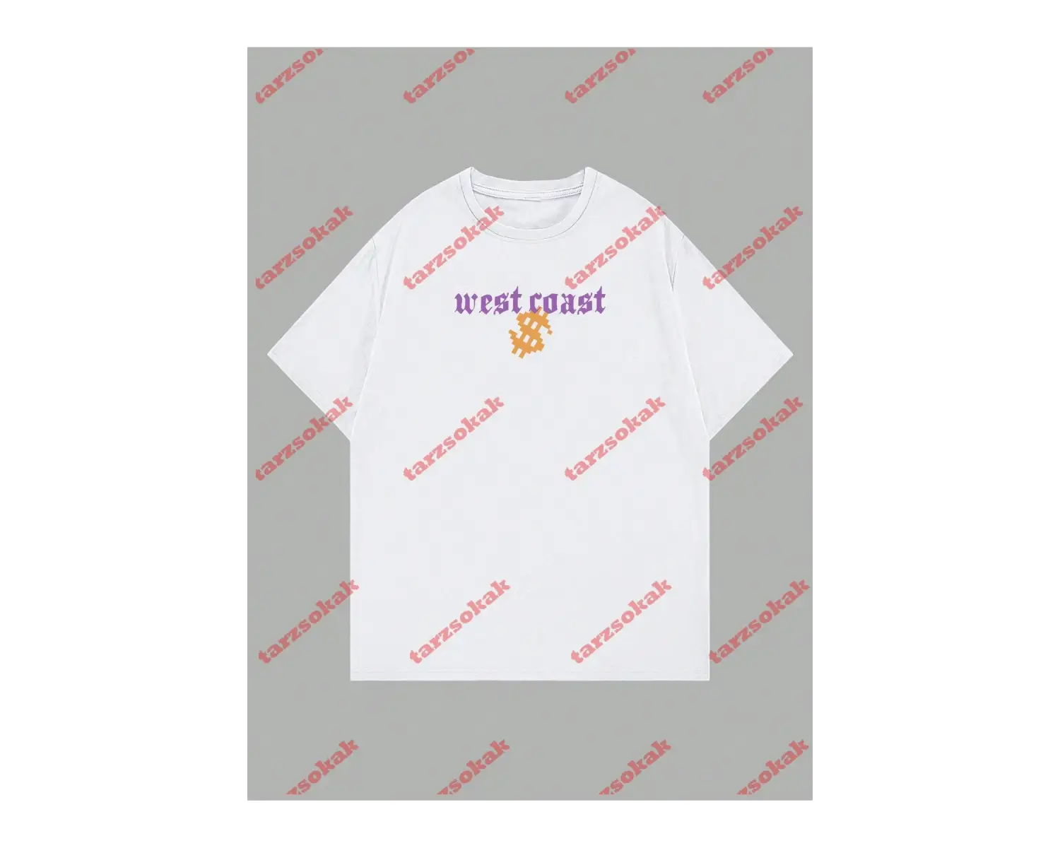 Model 3977 Erkek Yazlık Yuvarlak Yaka Kısa Kollu Günlük Tişört, Yaz