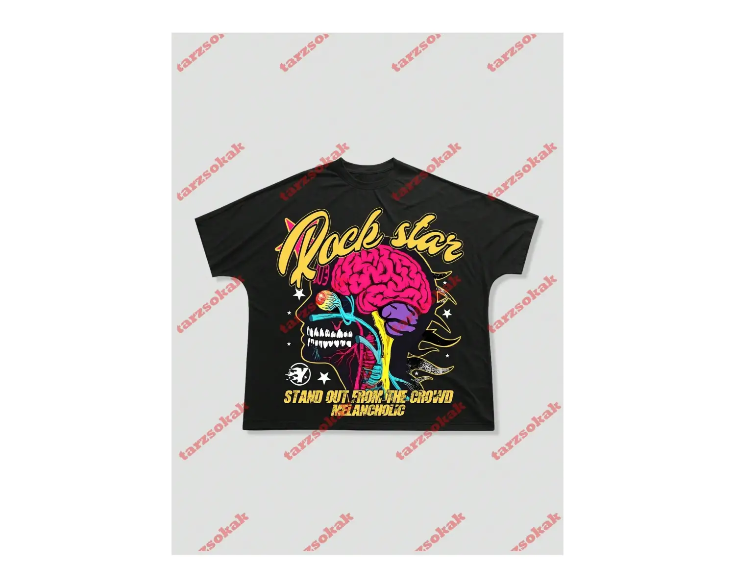 Model 3991 Erkek Yazlık Yuvarlak Yaka Kısa Kollu Günlük Tişört, Yaz