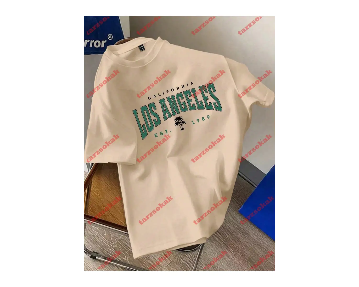 Model 3995 Erkek Yazlık Yuvarlak Yaka Kısa Kollu Günlük Tişört, Yaz