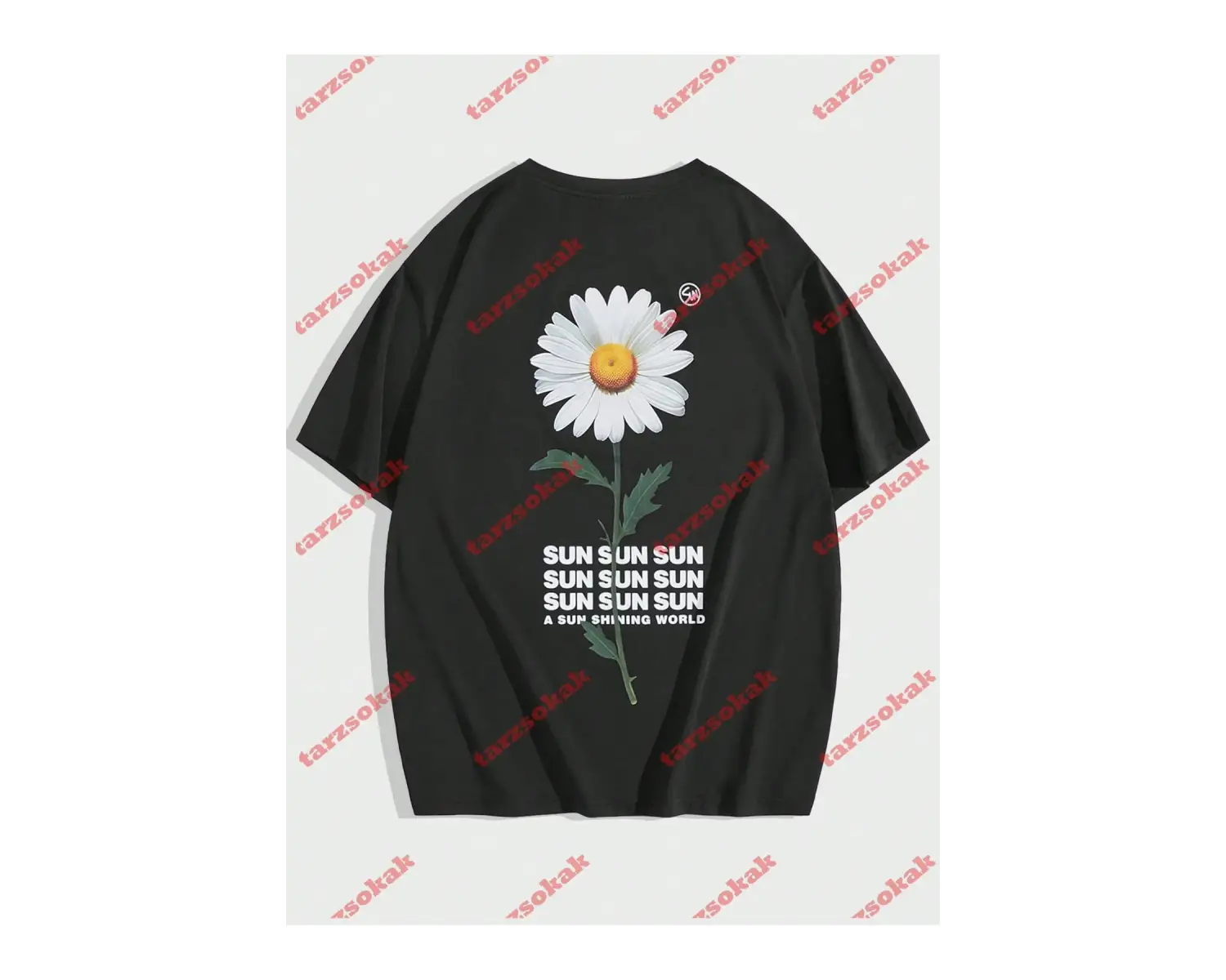 Model 3998 Erkek Yazlık Yuvarlak Yaka Kısa Kollu Günlük Tişört, Yaz