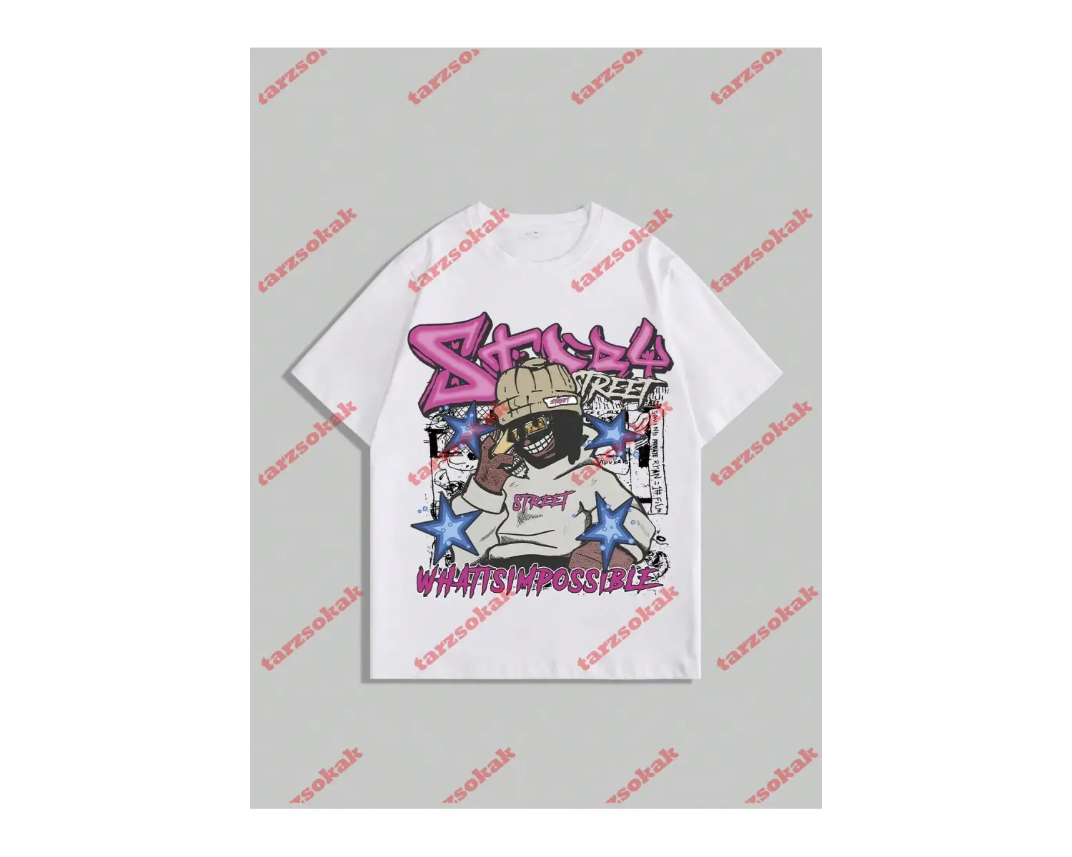 Model 4000 Erkek Yazlık Yuvarlak Yaka Kısa Kollu Günlük Tişört, Yaz