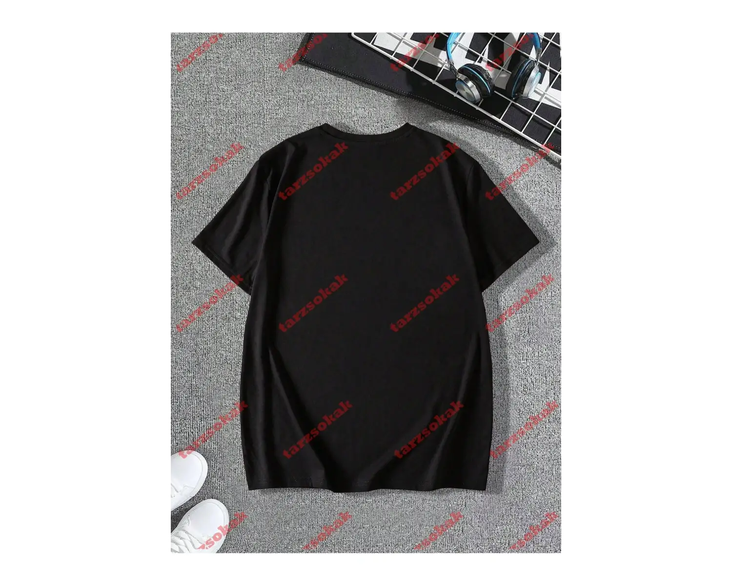 Model 4002 Erkek Yazlık Yuvarlak Yaka Kısa Kollu Günlük Tişört, Yaz