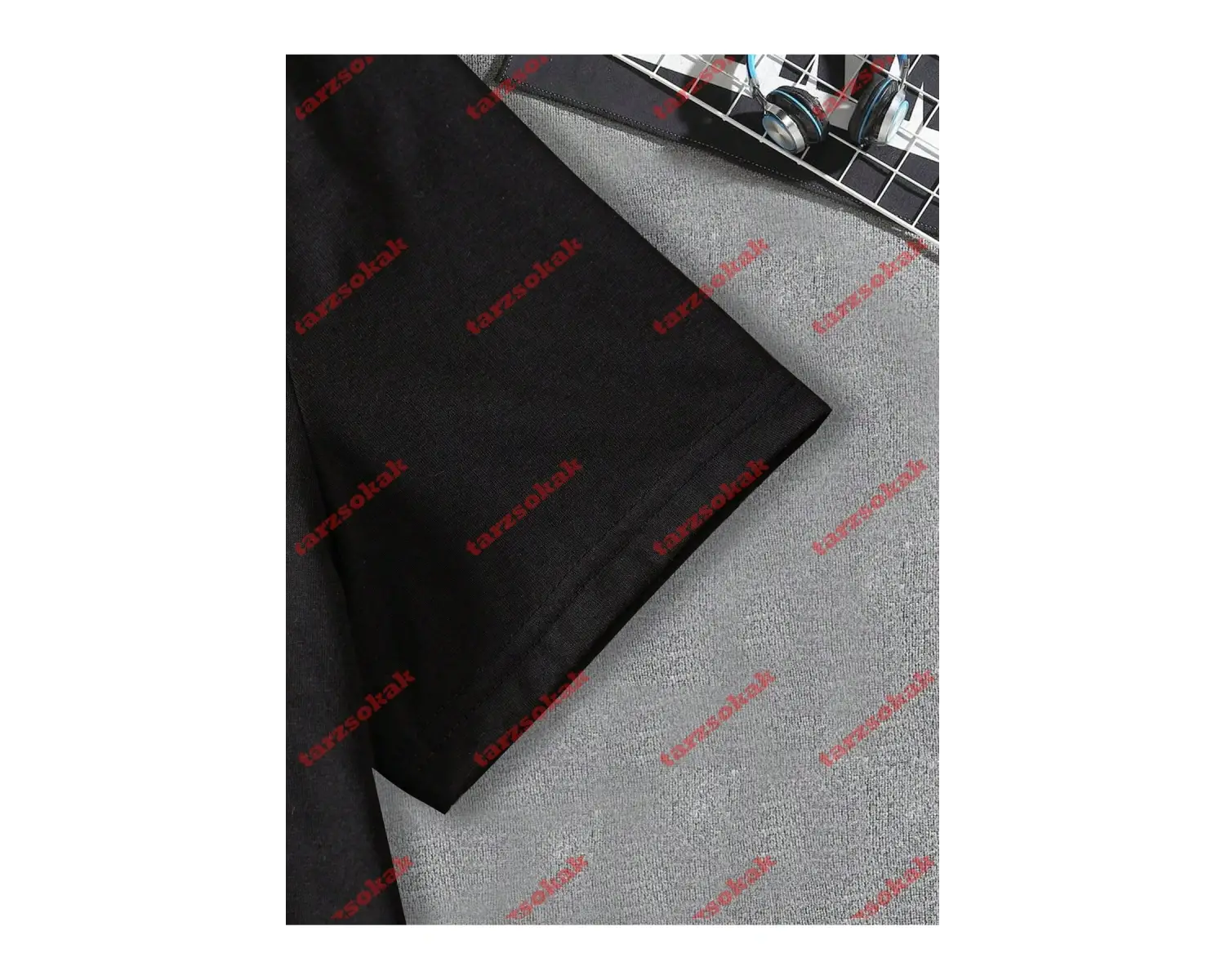 Model 4002 Erkek Yazlık Yuvarlak Yaka Kısa Kollu Günlük Tişört, Yaz