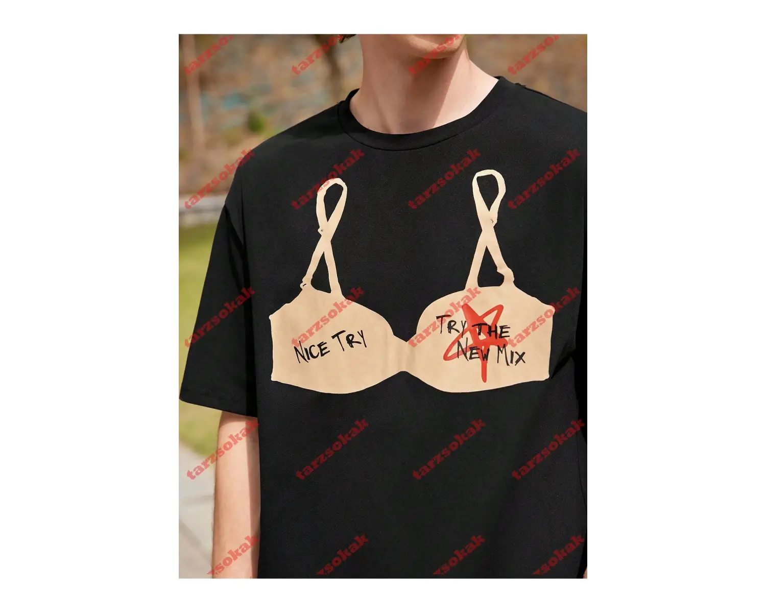 Model 4004 Erkek Yazlık Yuvarlak Yaka Kısa Kollu Günlük Tişört, Yaz