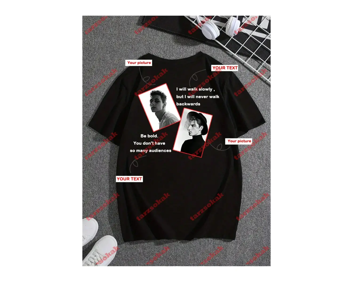 Model 4005 Erkek Yazlık Yuvarlak Yaka Kısa Kollu Günlük Tişört, Yaz