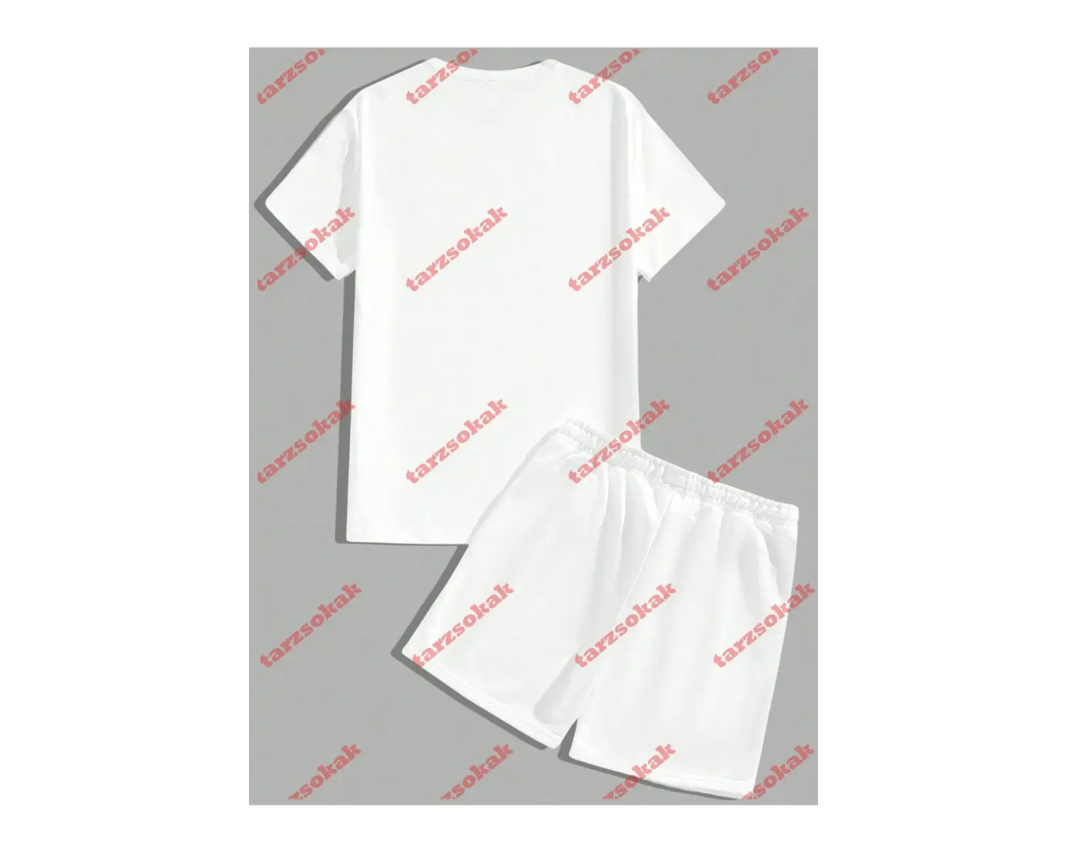 Model 4006 Erkek Yazlık Yuvarlak Yaka Kısa Kollu Günlük Tişört, Yaz