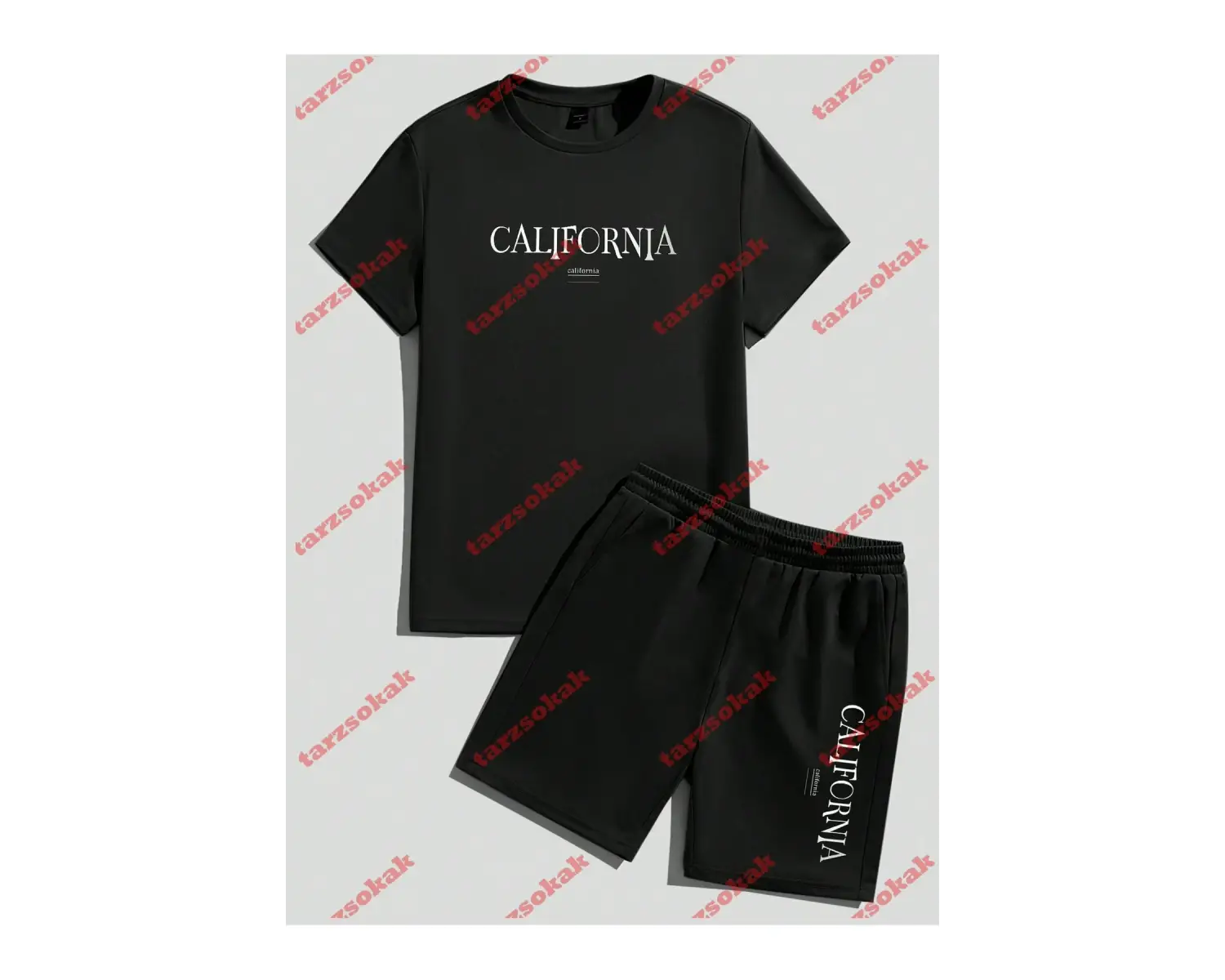 Model 4006 Erkek Yazlık Yuvarlak Yaka Kısa Kollu Günlük Tişört, Yaz