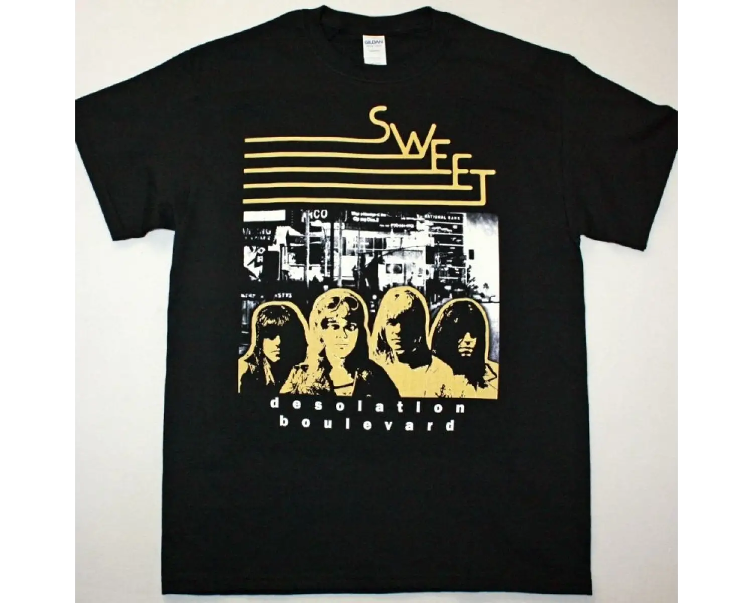 MOTLEY CRUE THE FINAL TOUR 2015 NEW BLACK T-SHIRT ÖN BASKILI