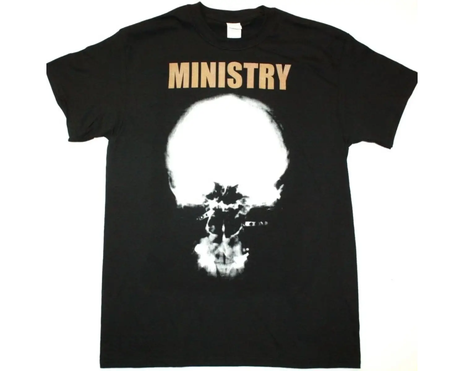 MOTORHEAD HAMMERED LOGO NEW BLACK T-SHIRT ÖN BASKILI