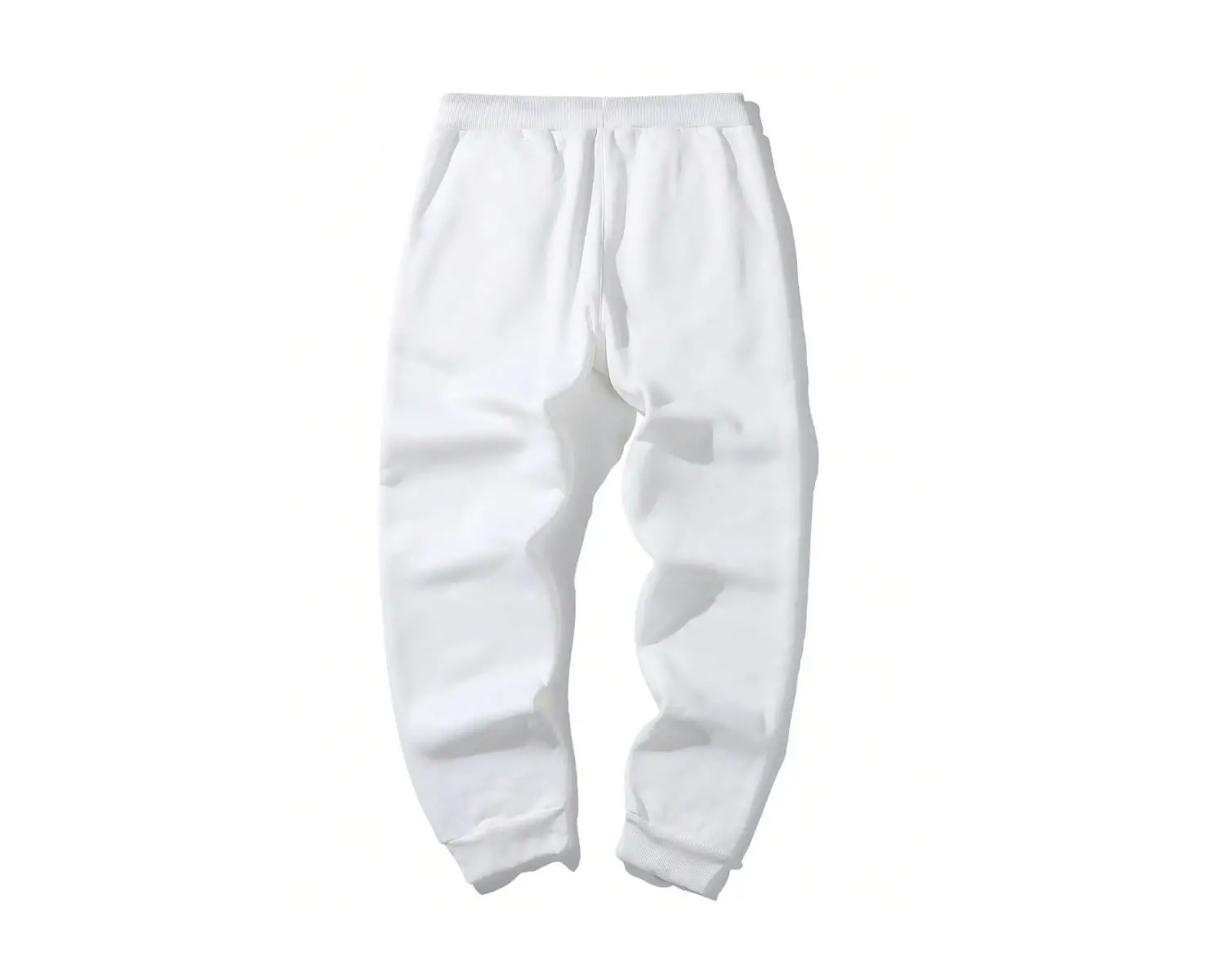 Mountain Print Drawstring Waist Eşofman Altı