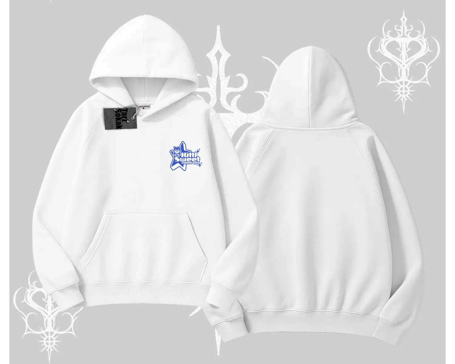 My Mood Right Now Yazılı Sevimli Kedi Kolsuz Tshirt