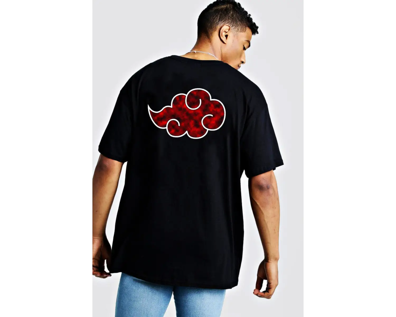 Naruto Akatsuki Oversize Tişört