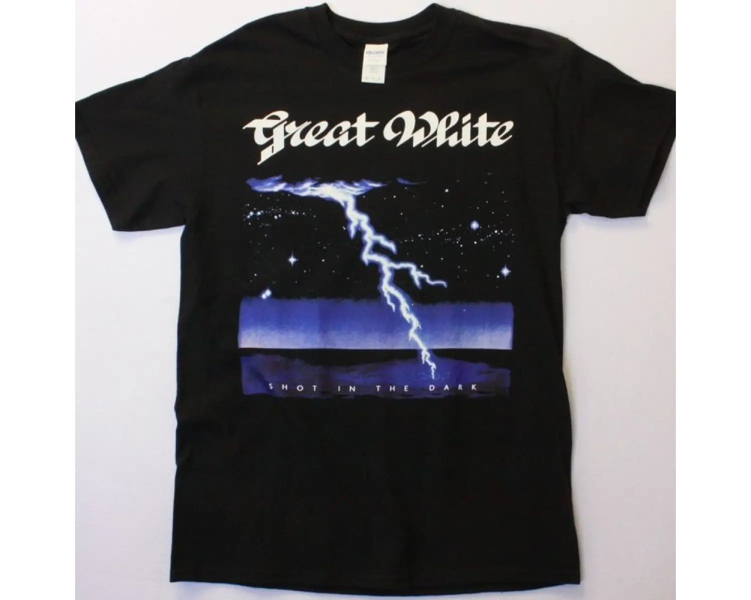 NAZARETH NO JIVE TOUR NEW WHITE T SHIRT ÖN BASKILI