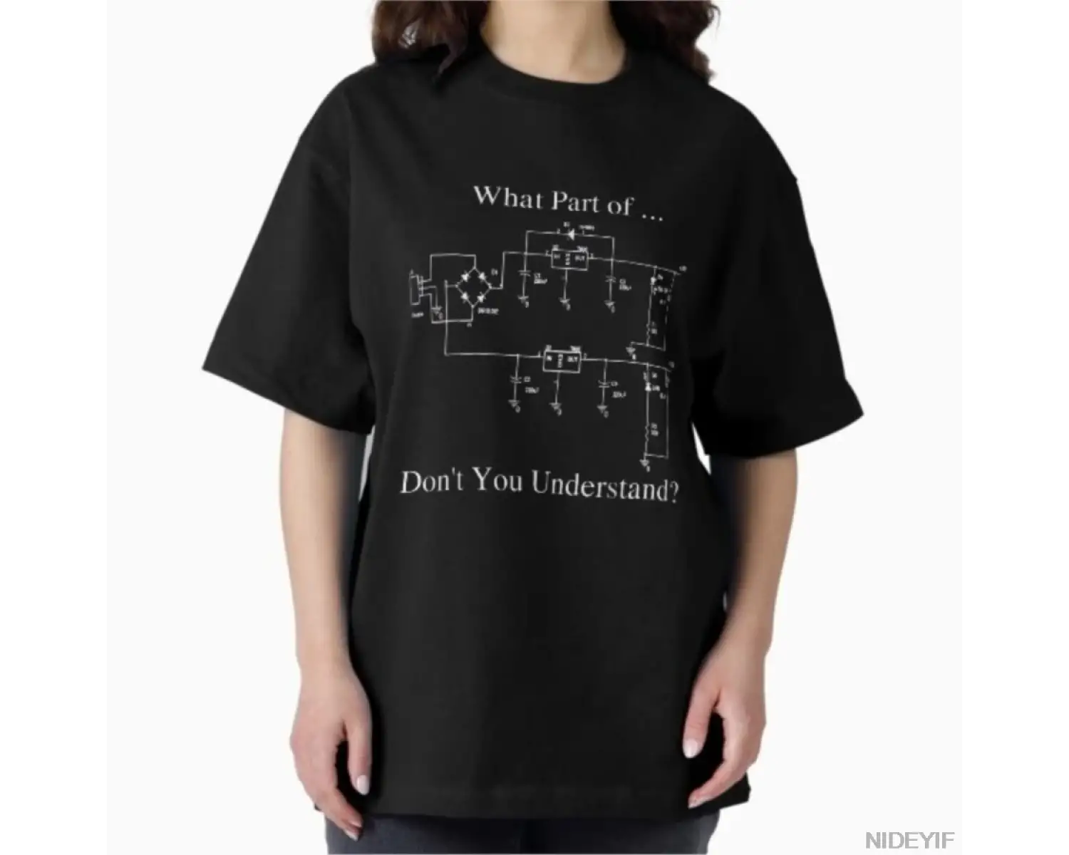 Ne Parçasını... Anlamıyorum Erkek Kadın Tişörtü %100 Pamuklu Tişörtler Kısa Kollu Üstler 1208