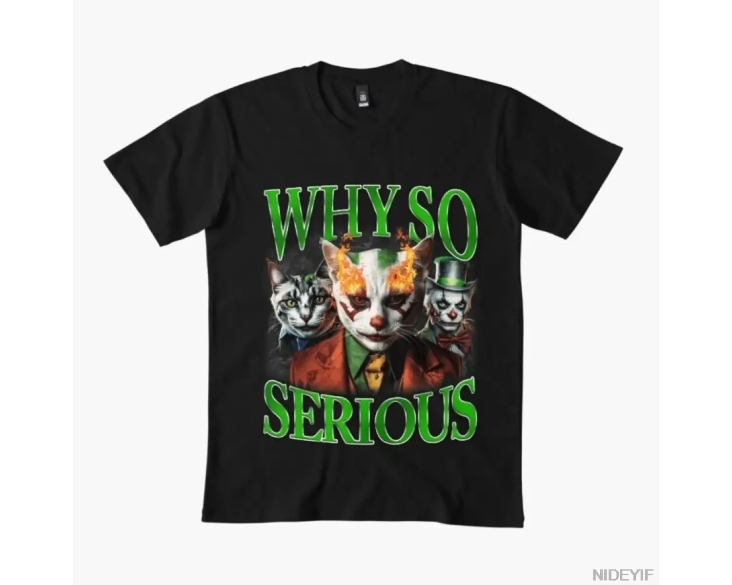 Neden Bu Kadar Ciddi Jonkler Kedi Meme T-shirt Erkekler Kadınlar Için % 100% Pamuk T Shirt Kı